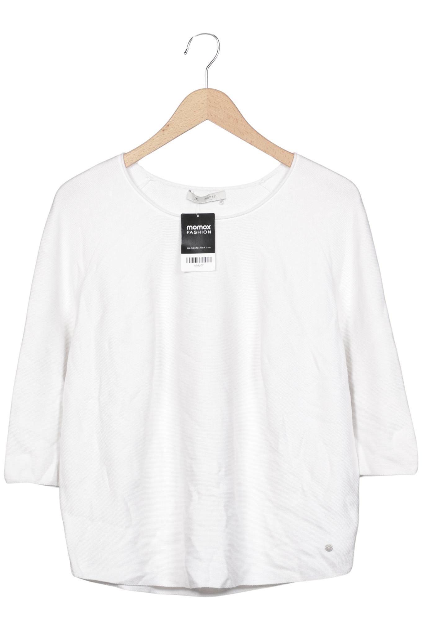 

monari Damen Pullover, weiß, Gr. 42