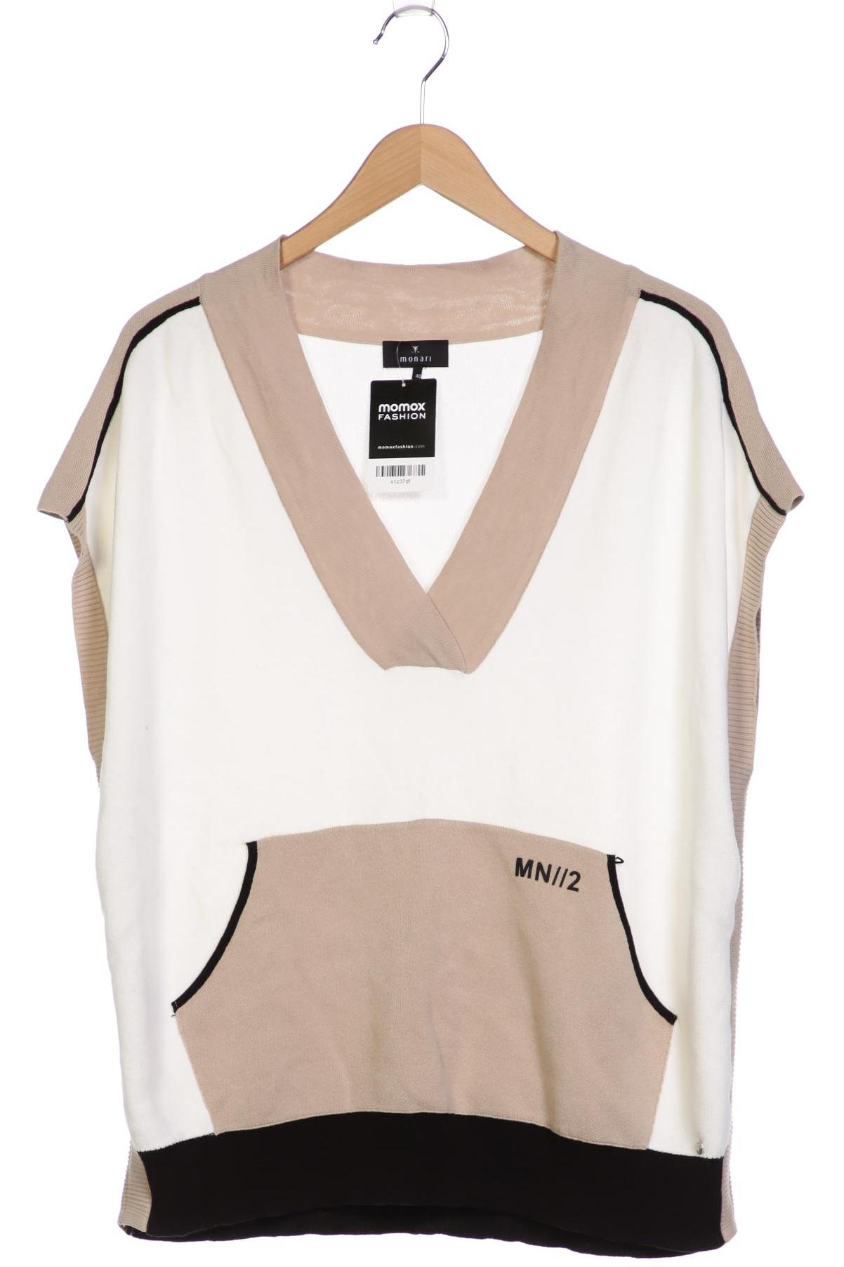 

monari Damen Pullover, weiß, Gr. 40