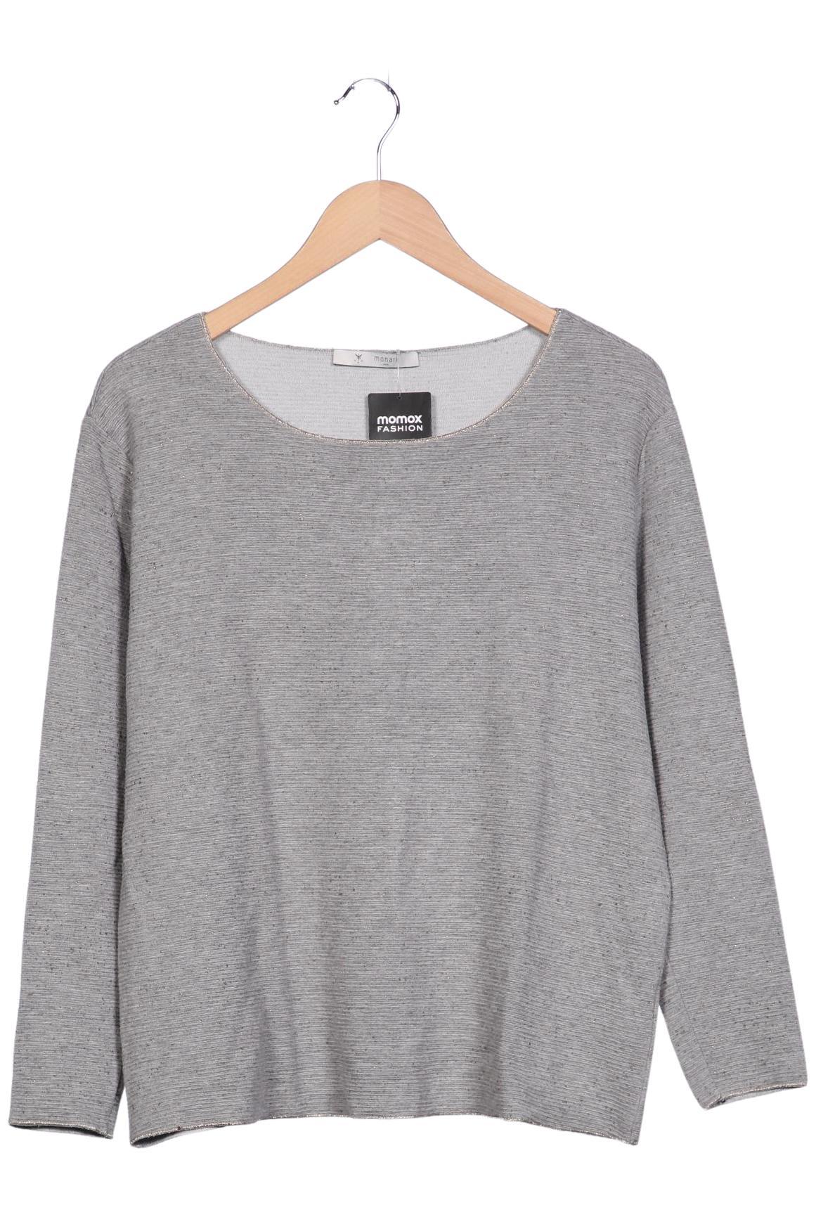 

monari Damen Pullover, grau, Gr. 42