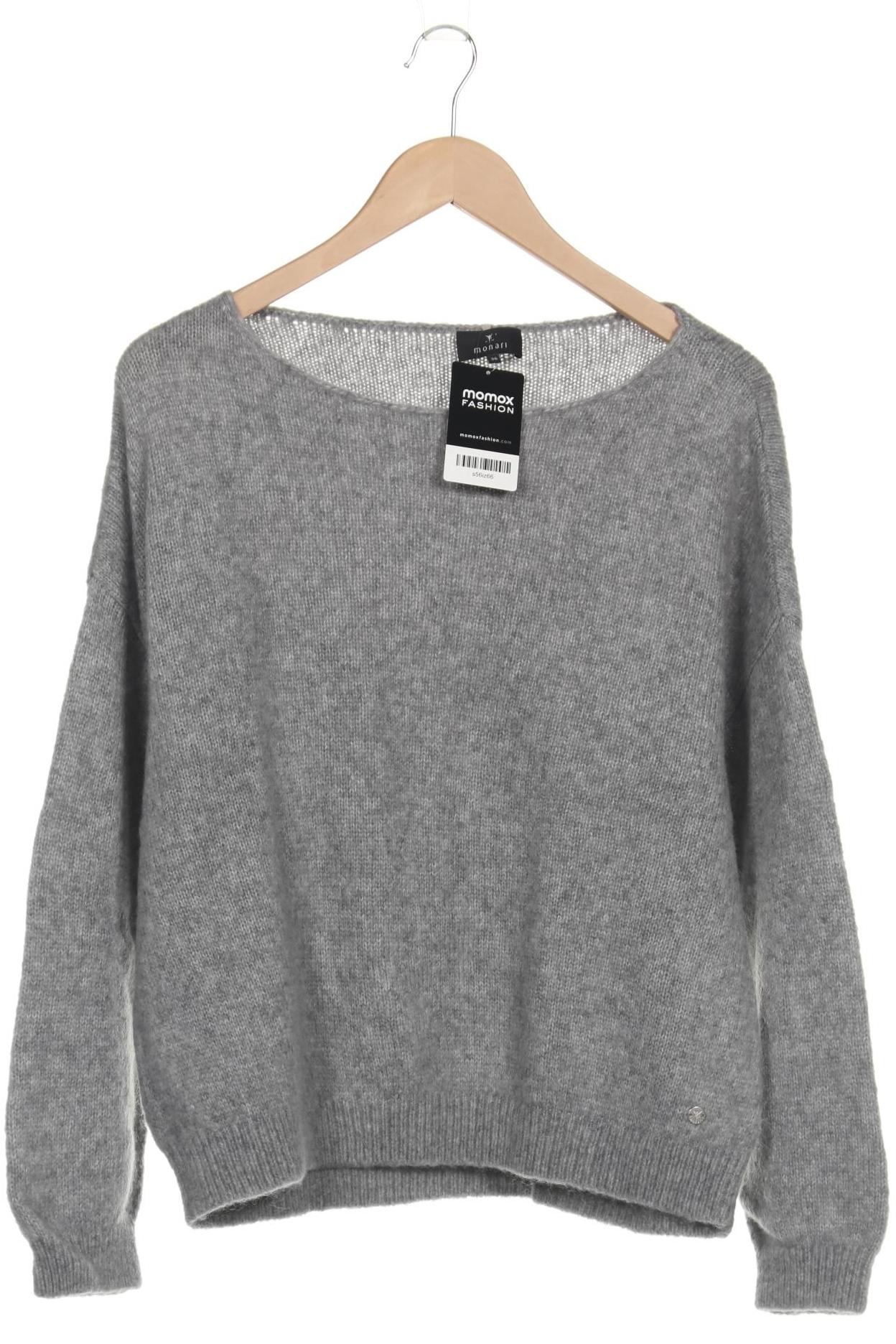 

monari Damen Pullover, grau, Gr. 36