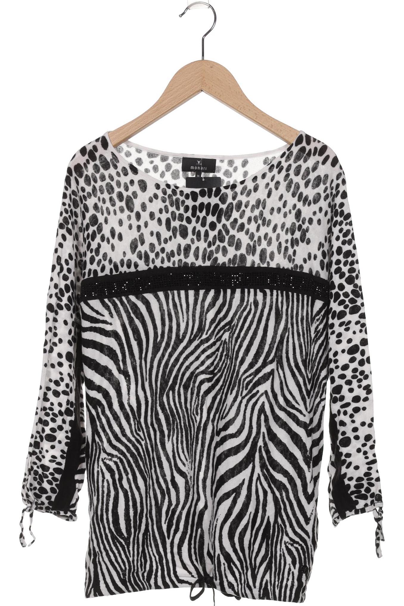 

monari Damen Pullover, schwarz, Gr. 36