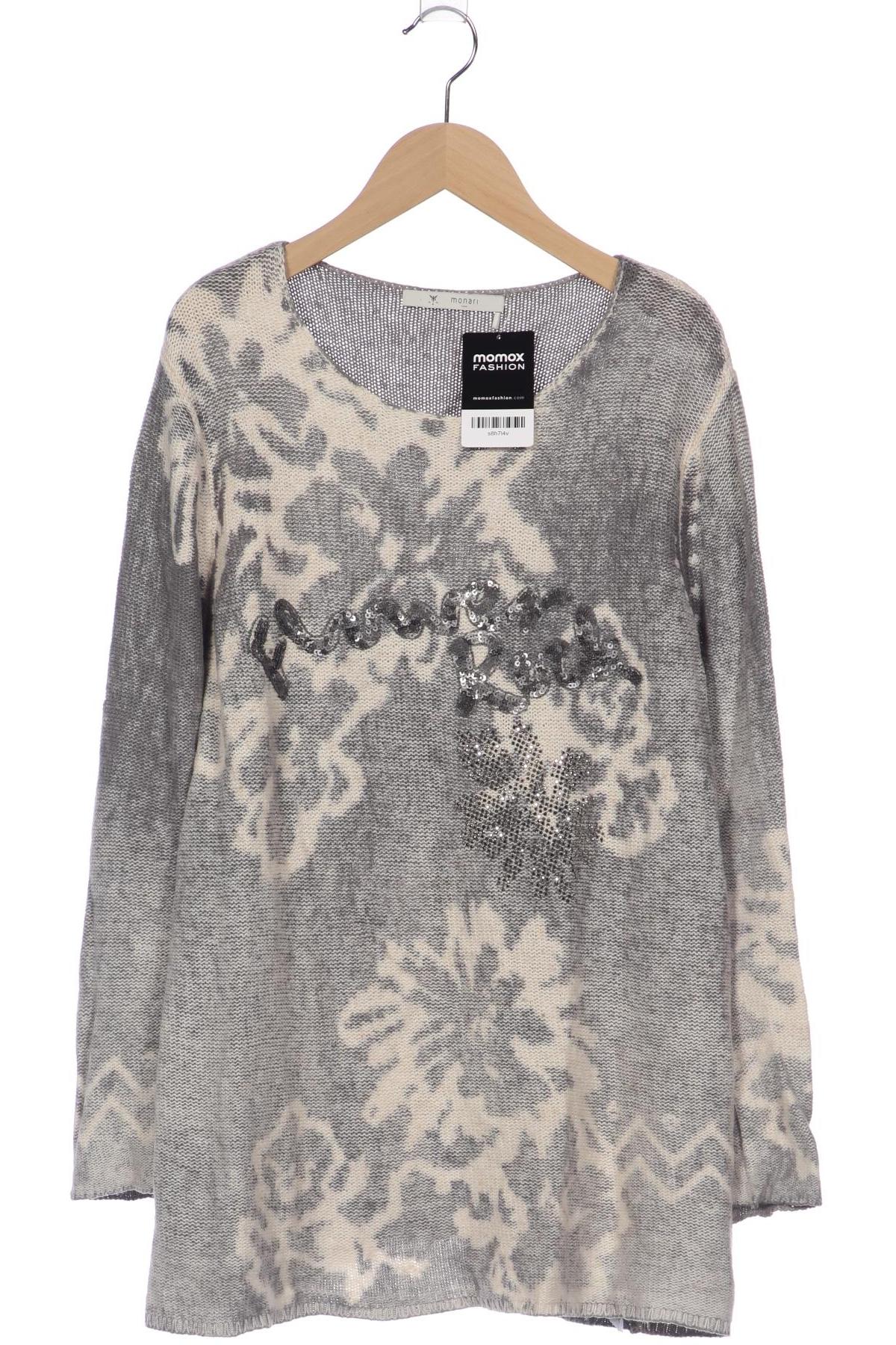 

monari Damen Pullover, grau, Gr. 46