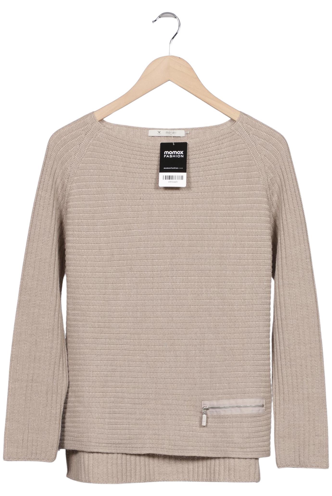 

monari Damen Pullover, beige, Gr. 42