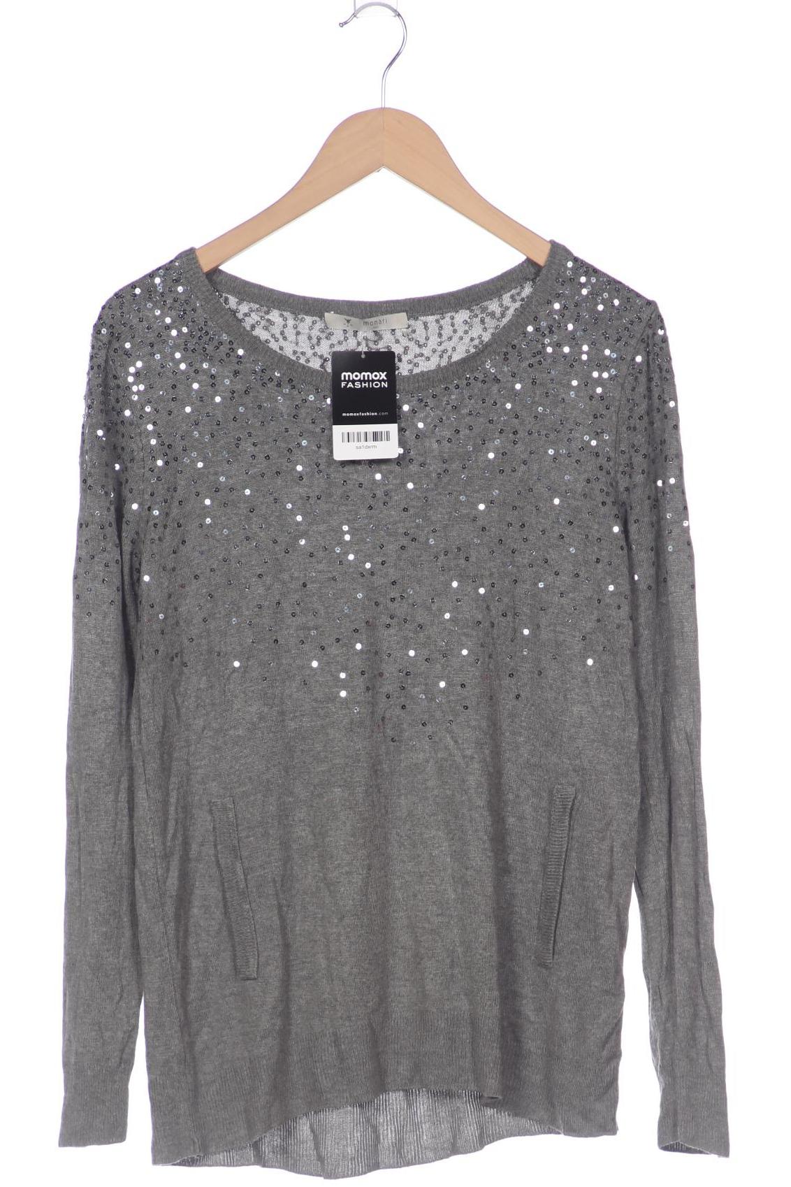 

monari Damen Pullover, grau, Gr. 42