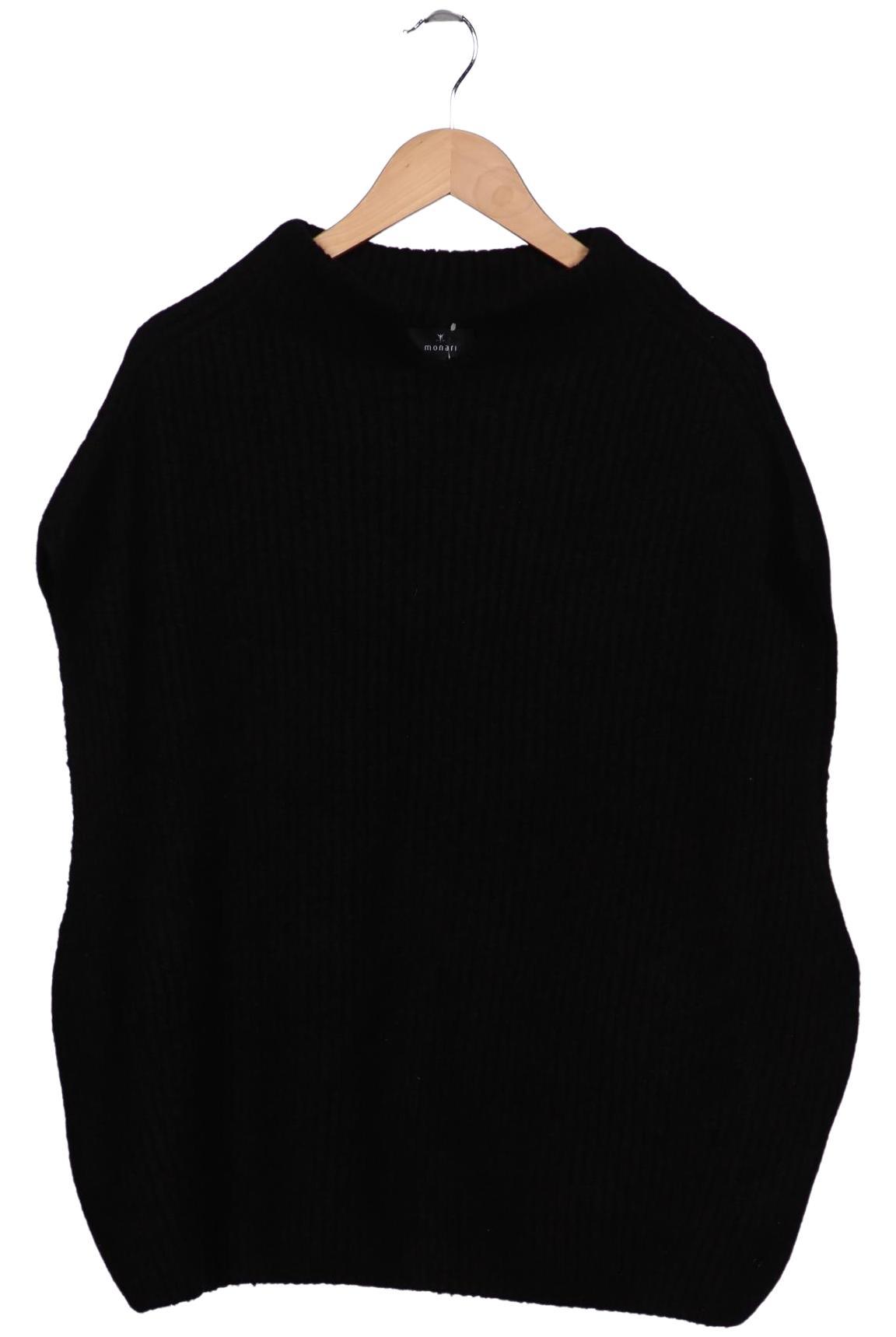 

monari Damen Pullover, schwarz, Gr. 44