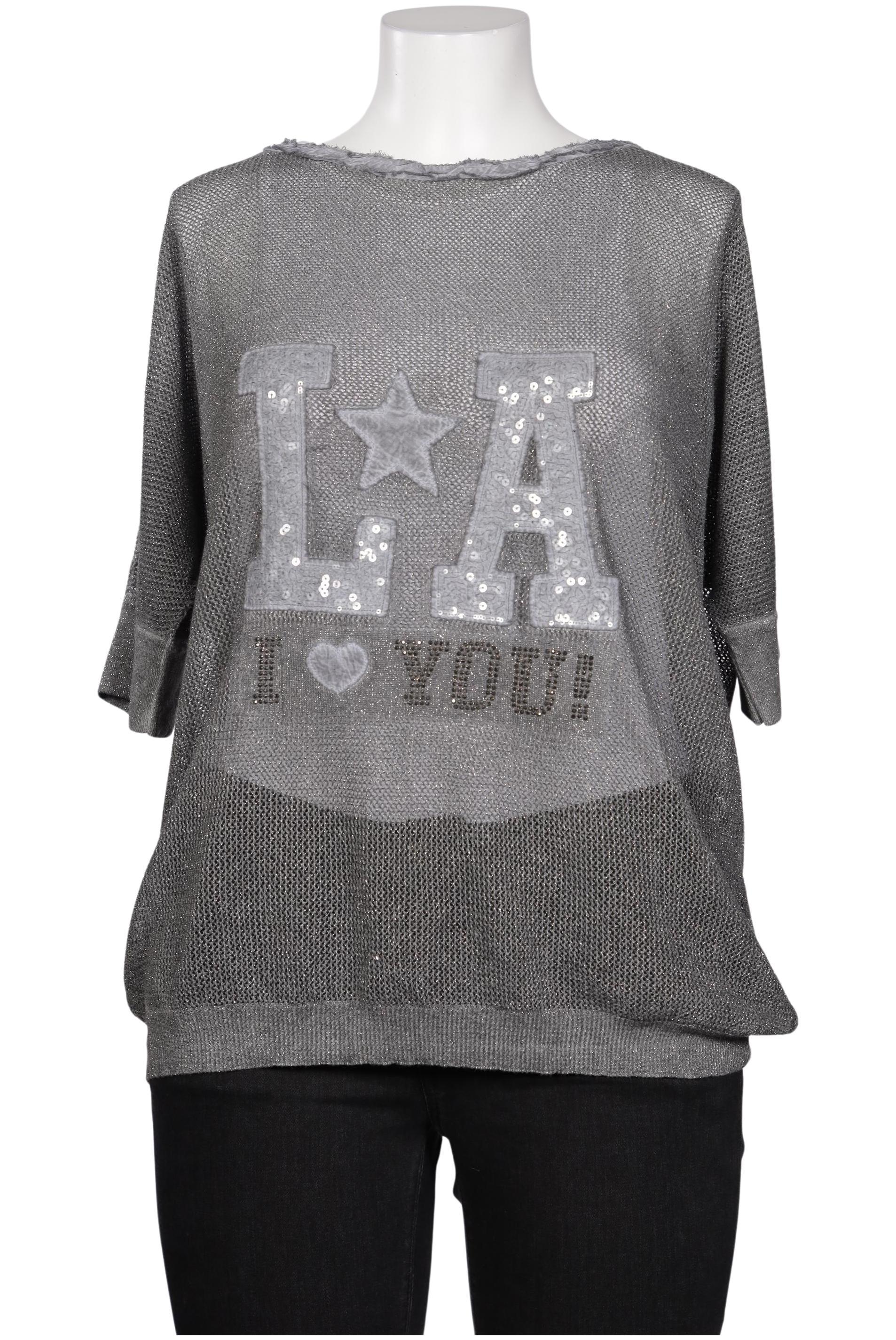 

monari Damen Pullover, grau, Gr. 44