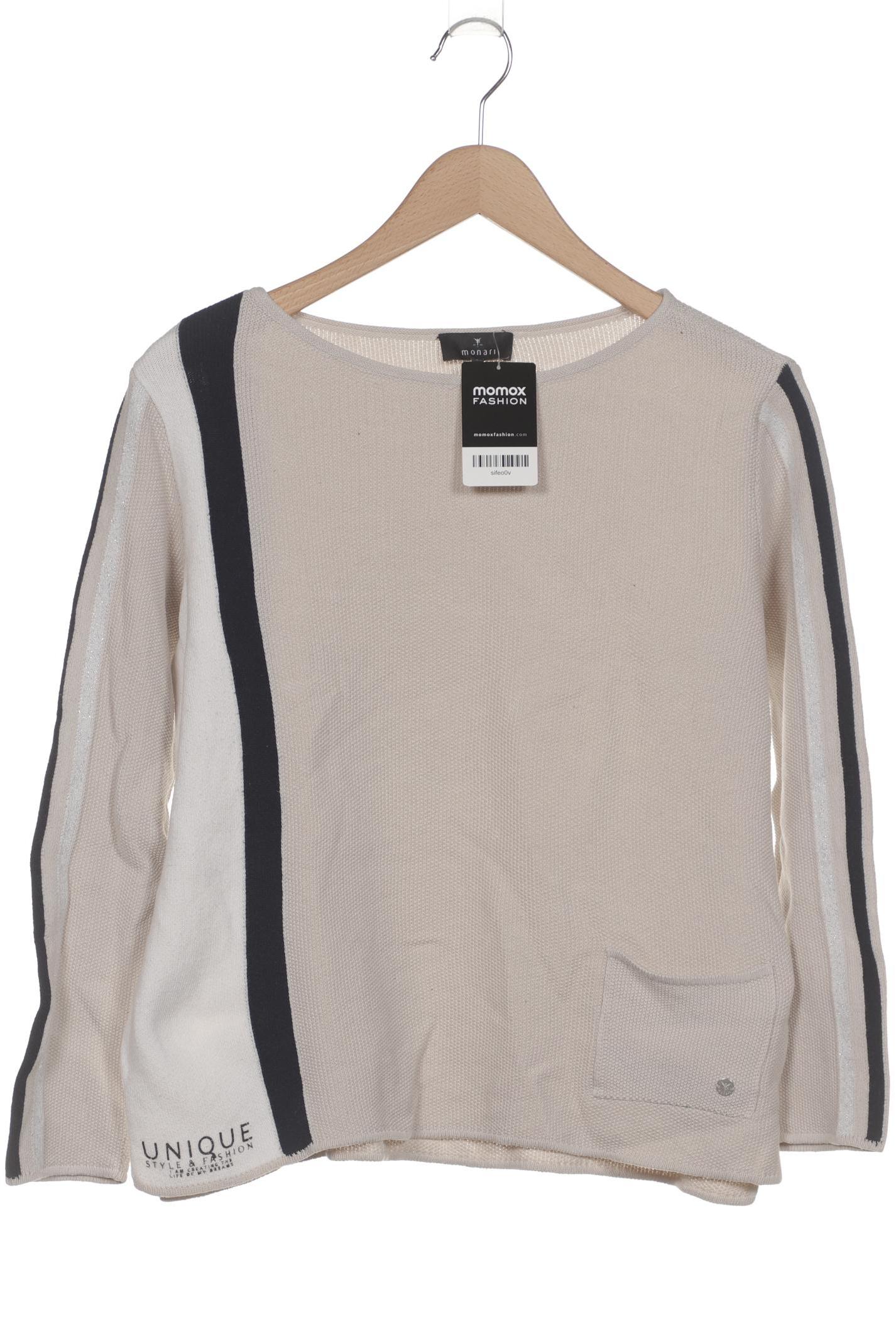 

monari Damen Pullover, beige, Gr. 36