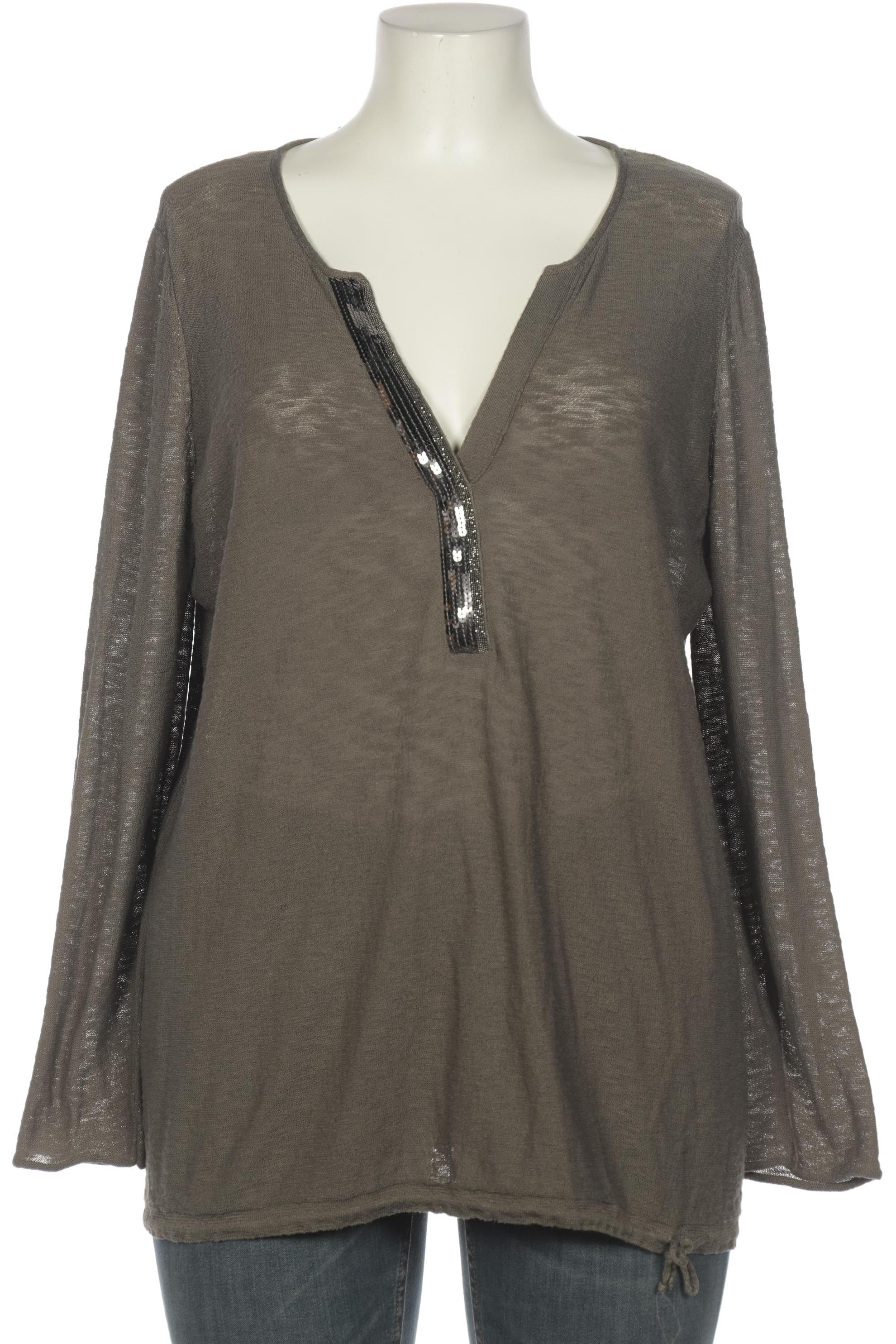 

monari Damen Pullover, grün, Gr. 48