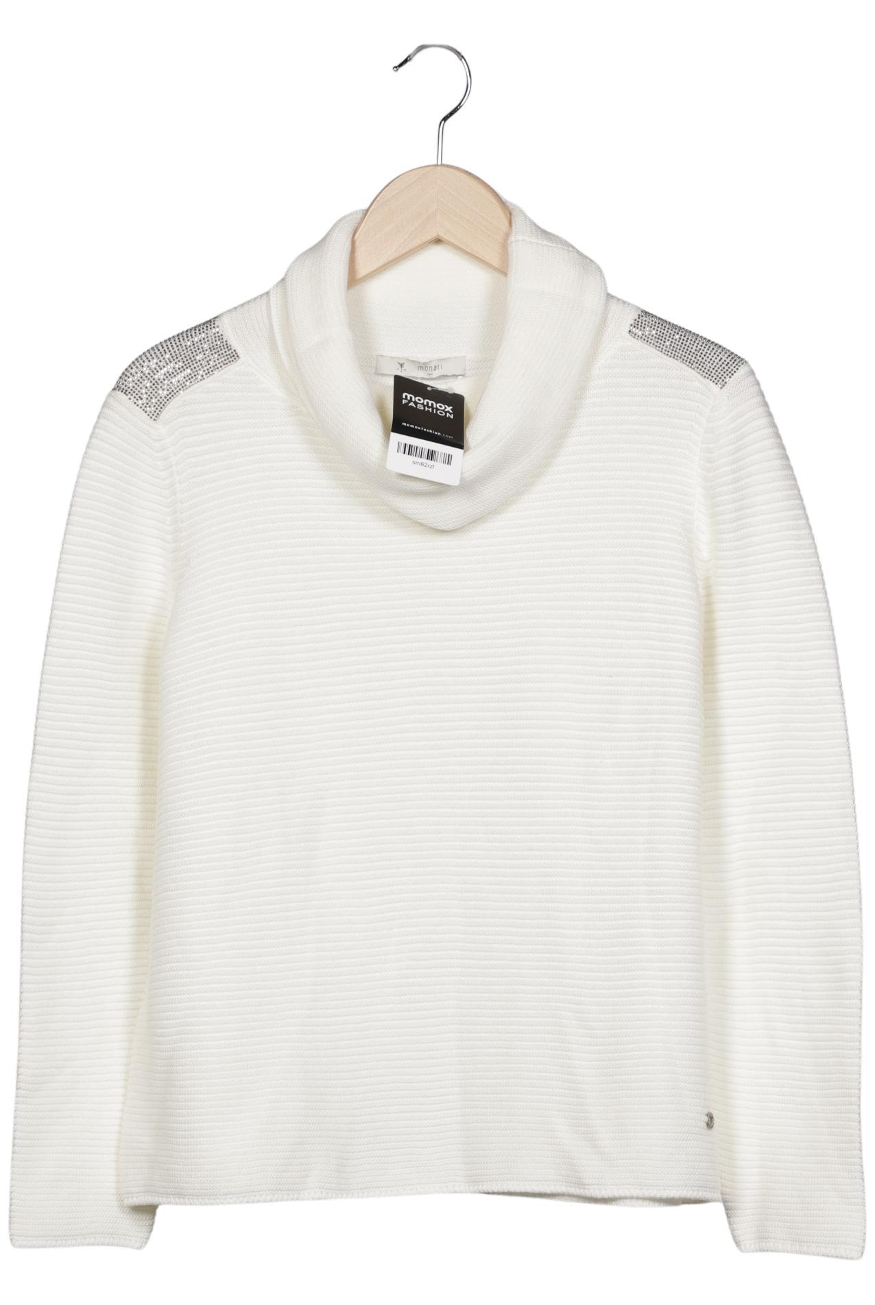 

monari Damen Pullover, weiß, Gr. 36