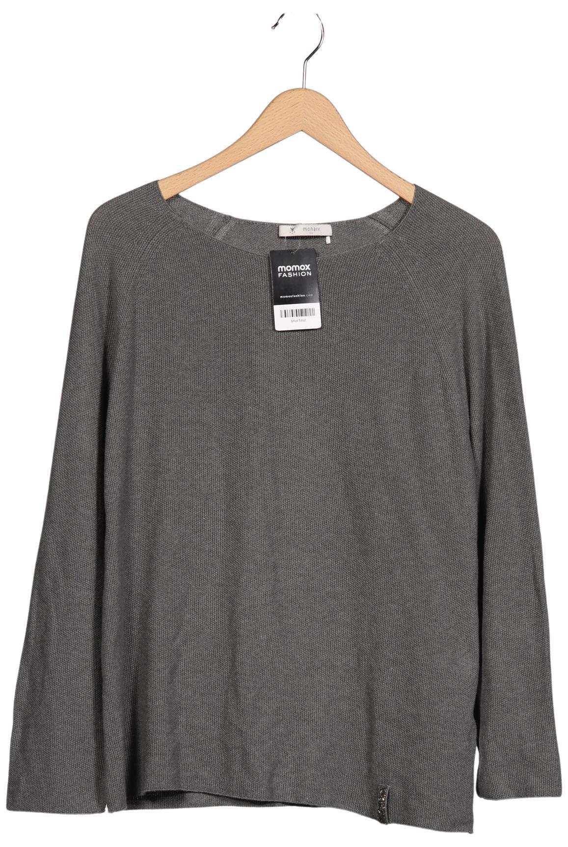 

monari Damen Pullover, grau, Gr. 42