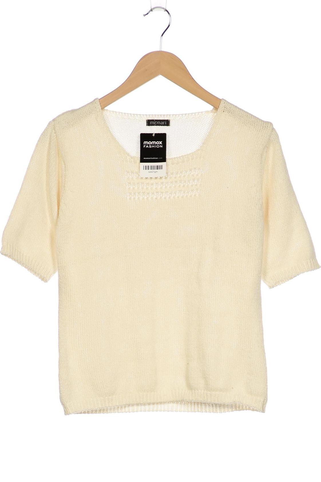 

monari Damen Pullover, cremeweiß, Gr. 36