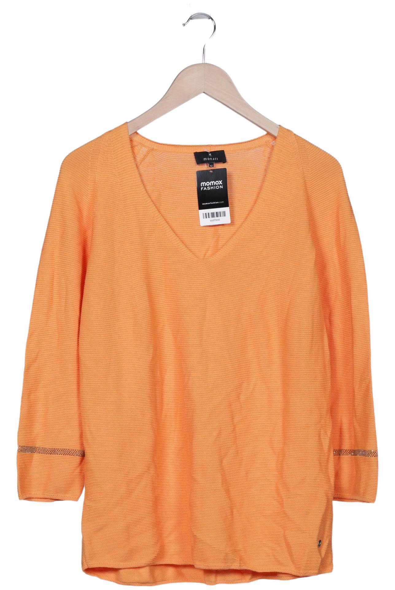 

monari Damen Pullover, orange, Gr. 42