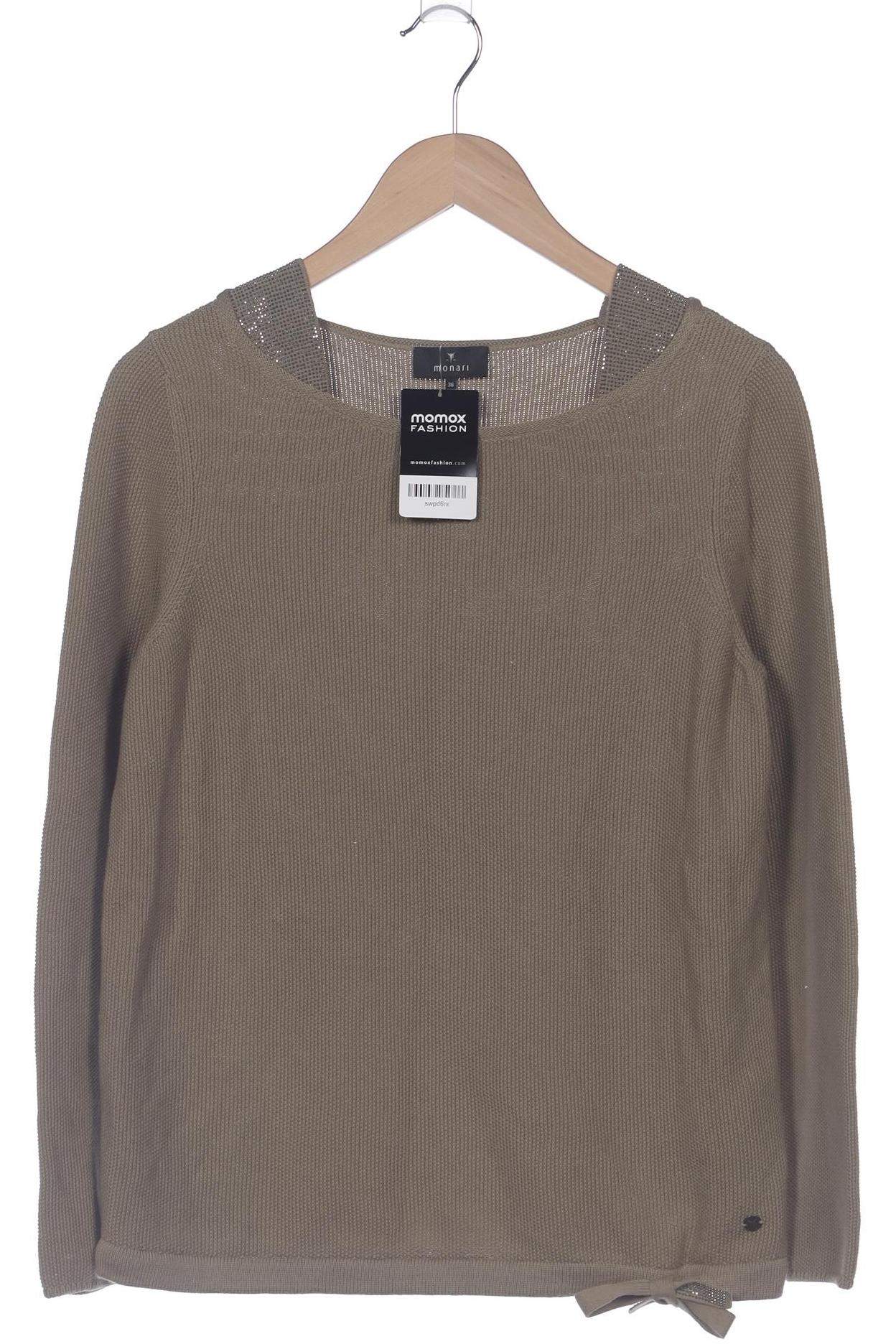 

monari Damen Pullover, grün, Gr. 36
