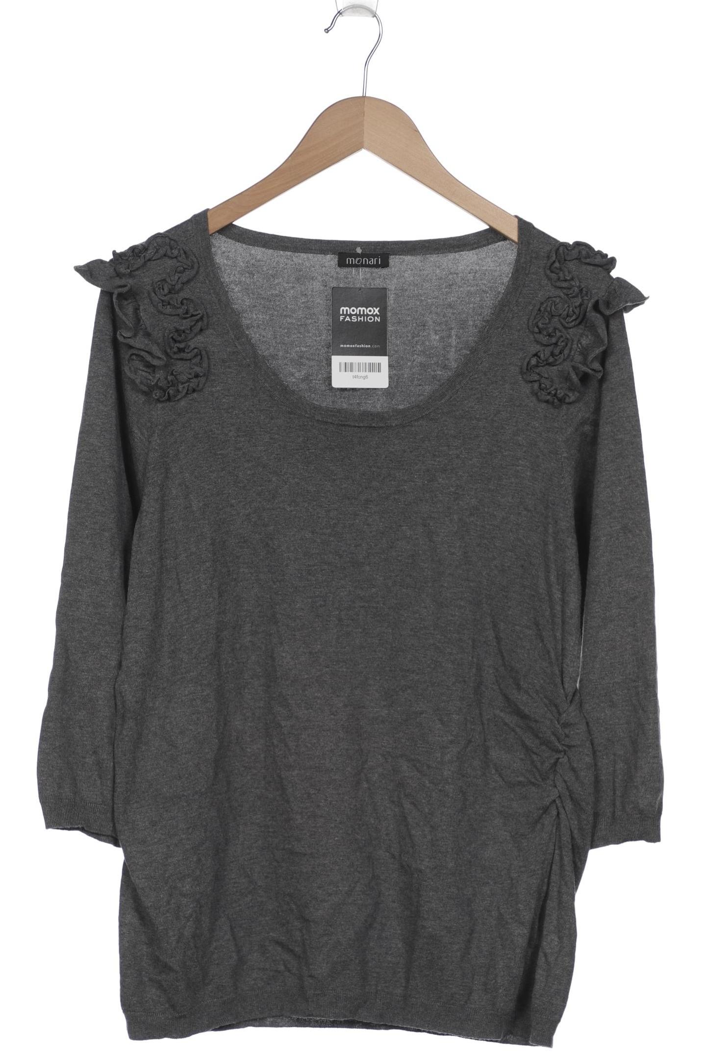 

monari Damen Pullover, grau, Gr. 44