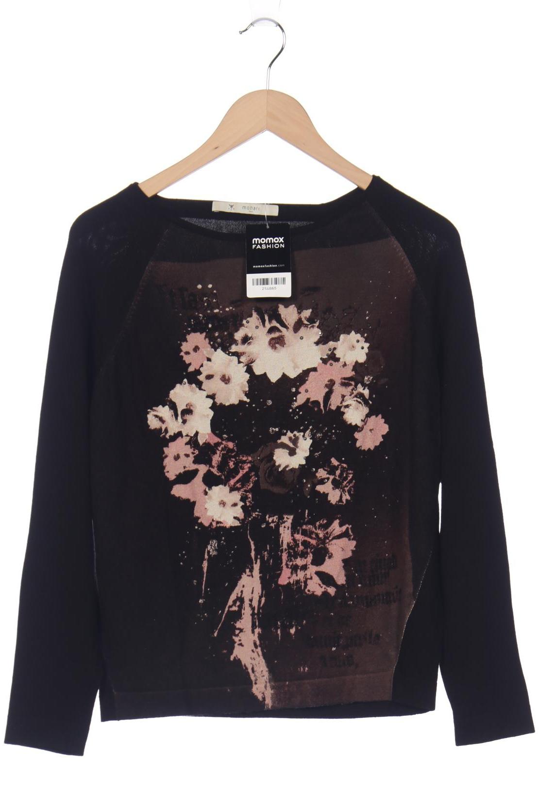 

monari Damen Pullover, schwarz, Gr. 38