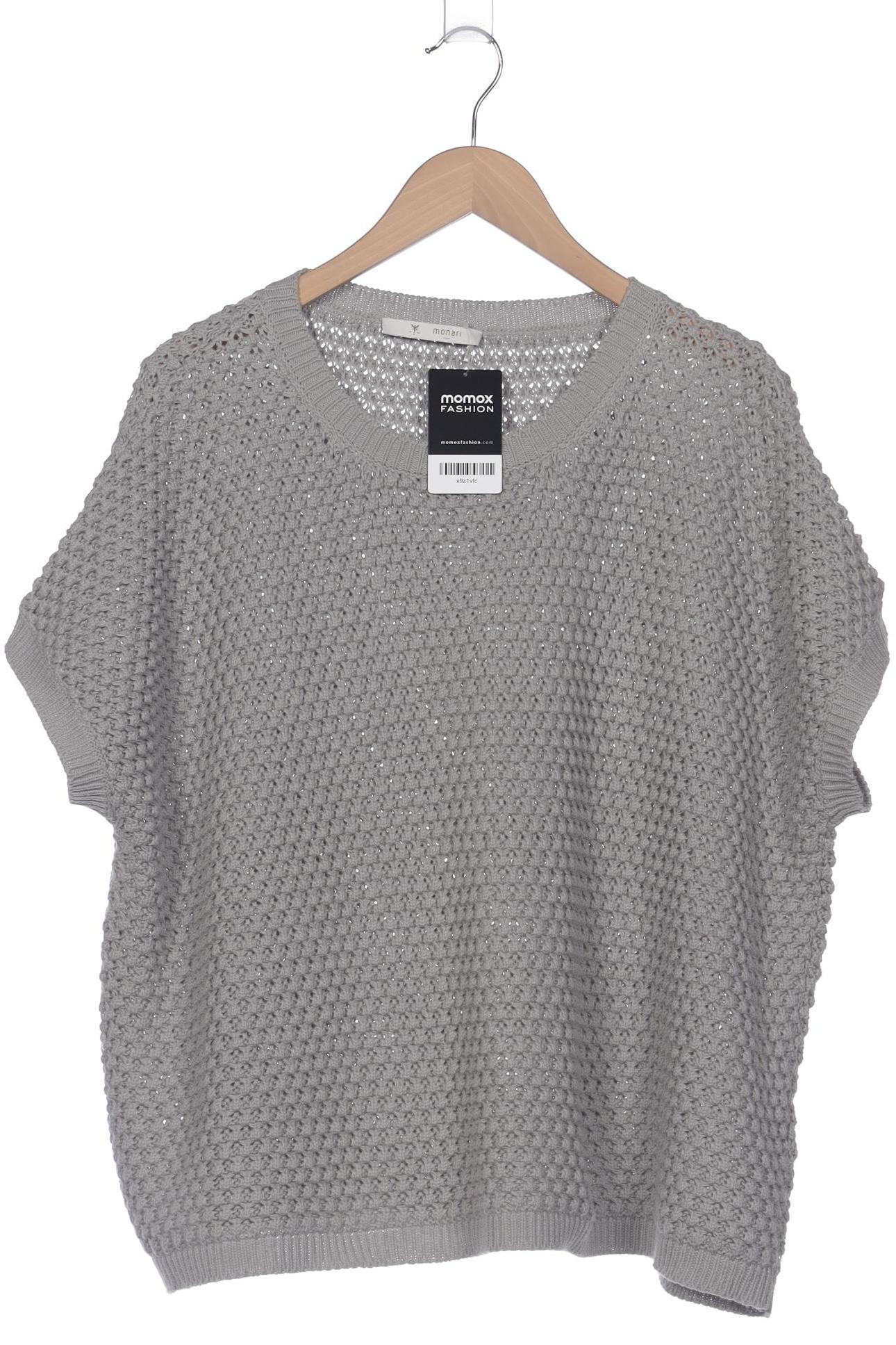 

monari Damen Pullover, grau, Gr. 36