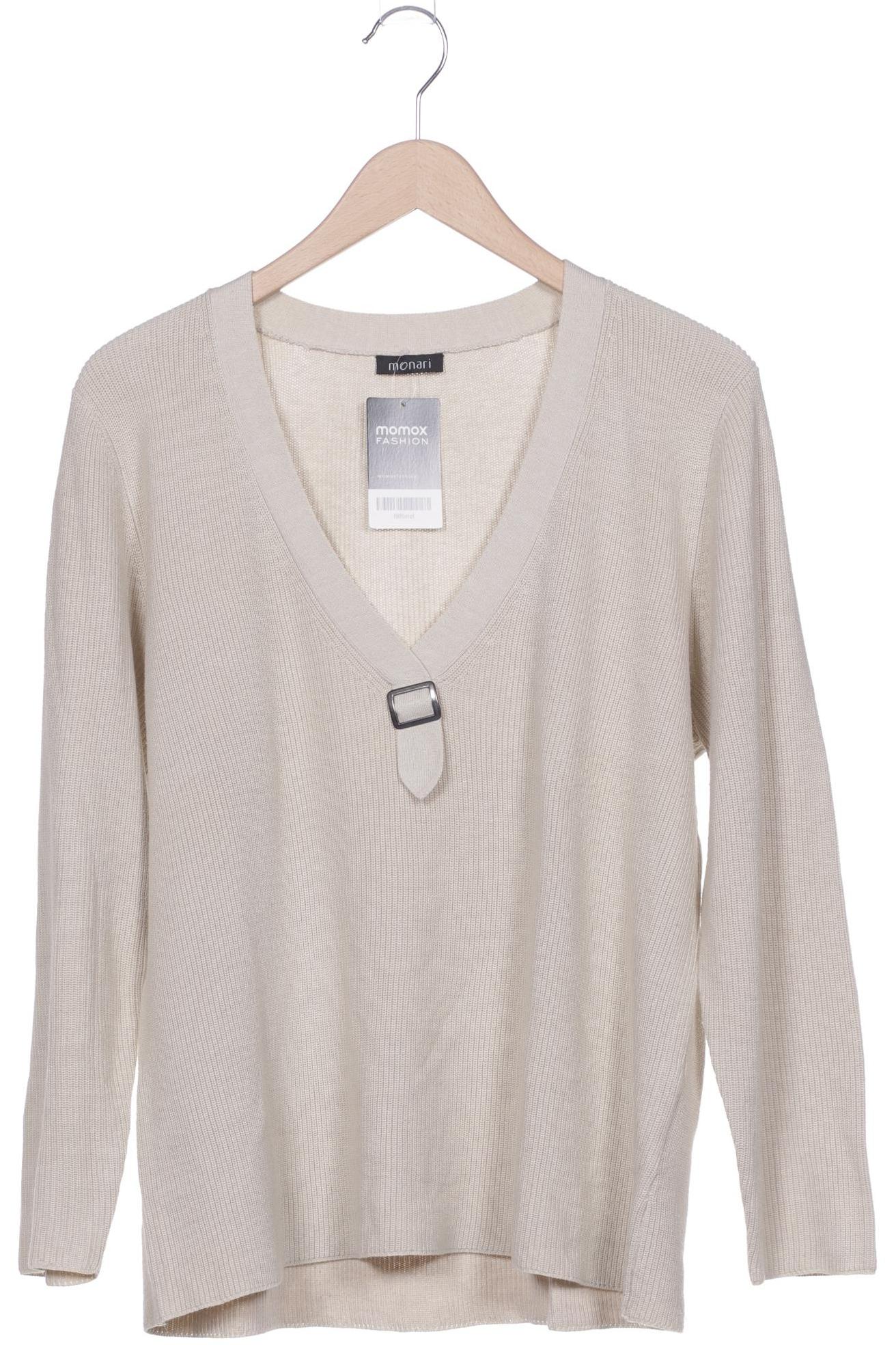 

monari Damen Pullover, beige, Gr. 44