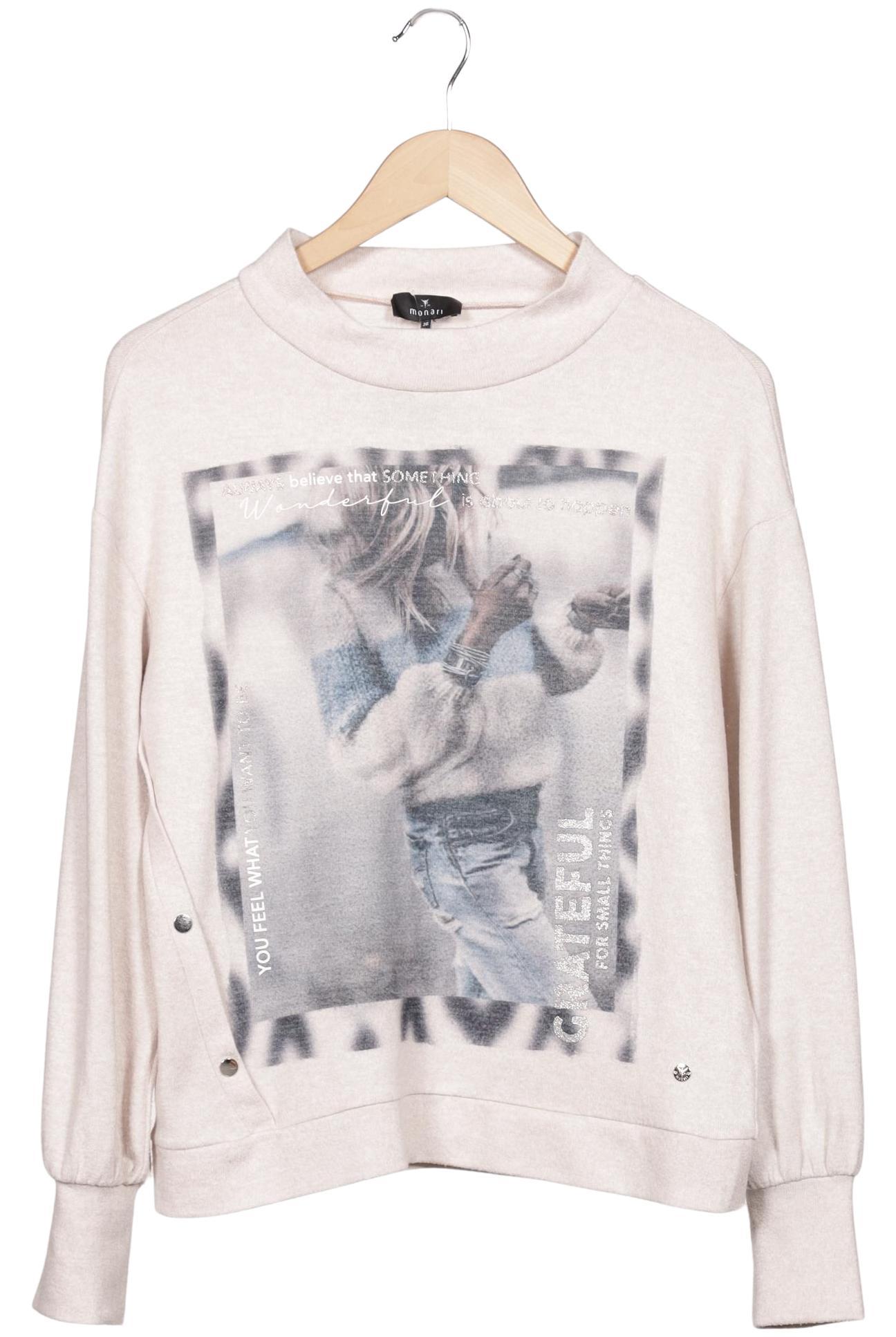 

monari Damen Pullover, beige, Gr. 36