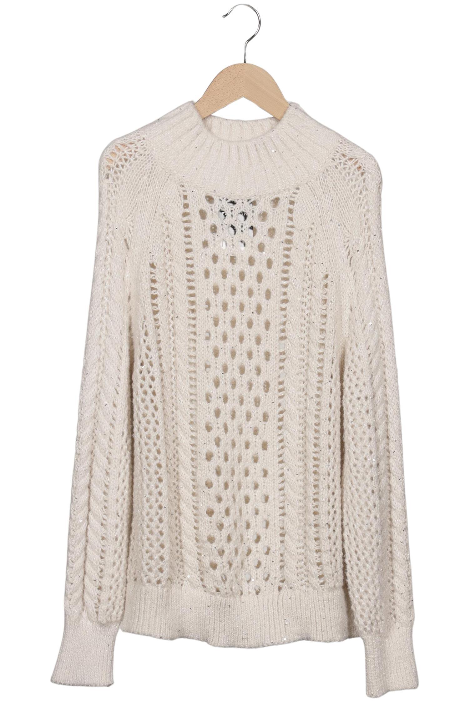 

monari Damen Pullover, cremeweiß, Gr. 38