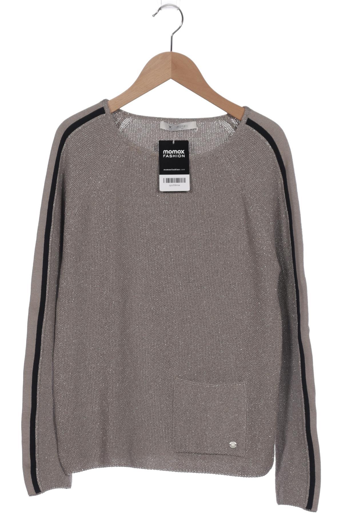 

monari Damen Pullover, grau, Gr. 36