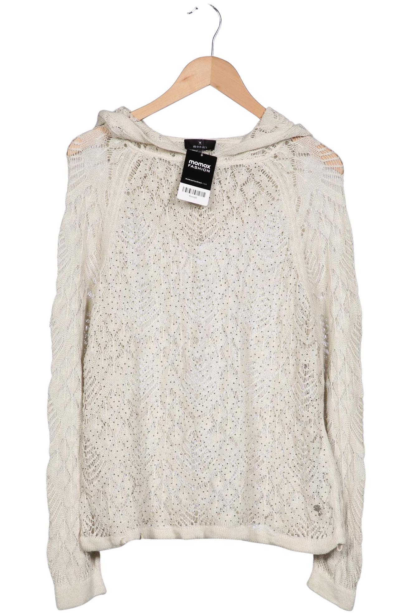 

monari Damen Pullover, cremeweiß, Gr. 42