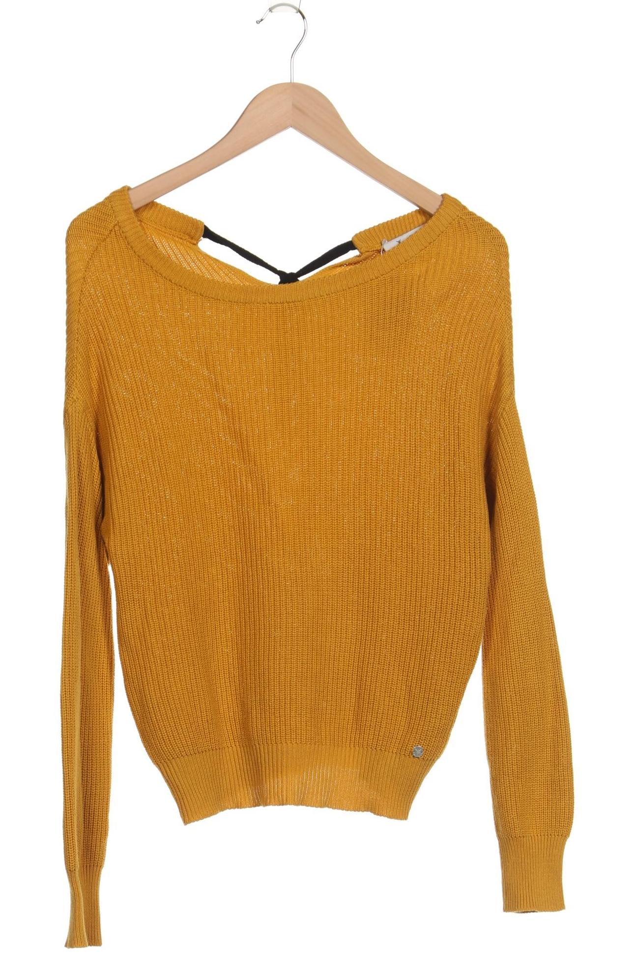 

monari Damen Pullover, gelb, Gr. 36