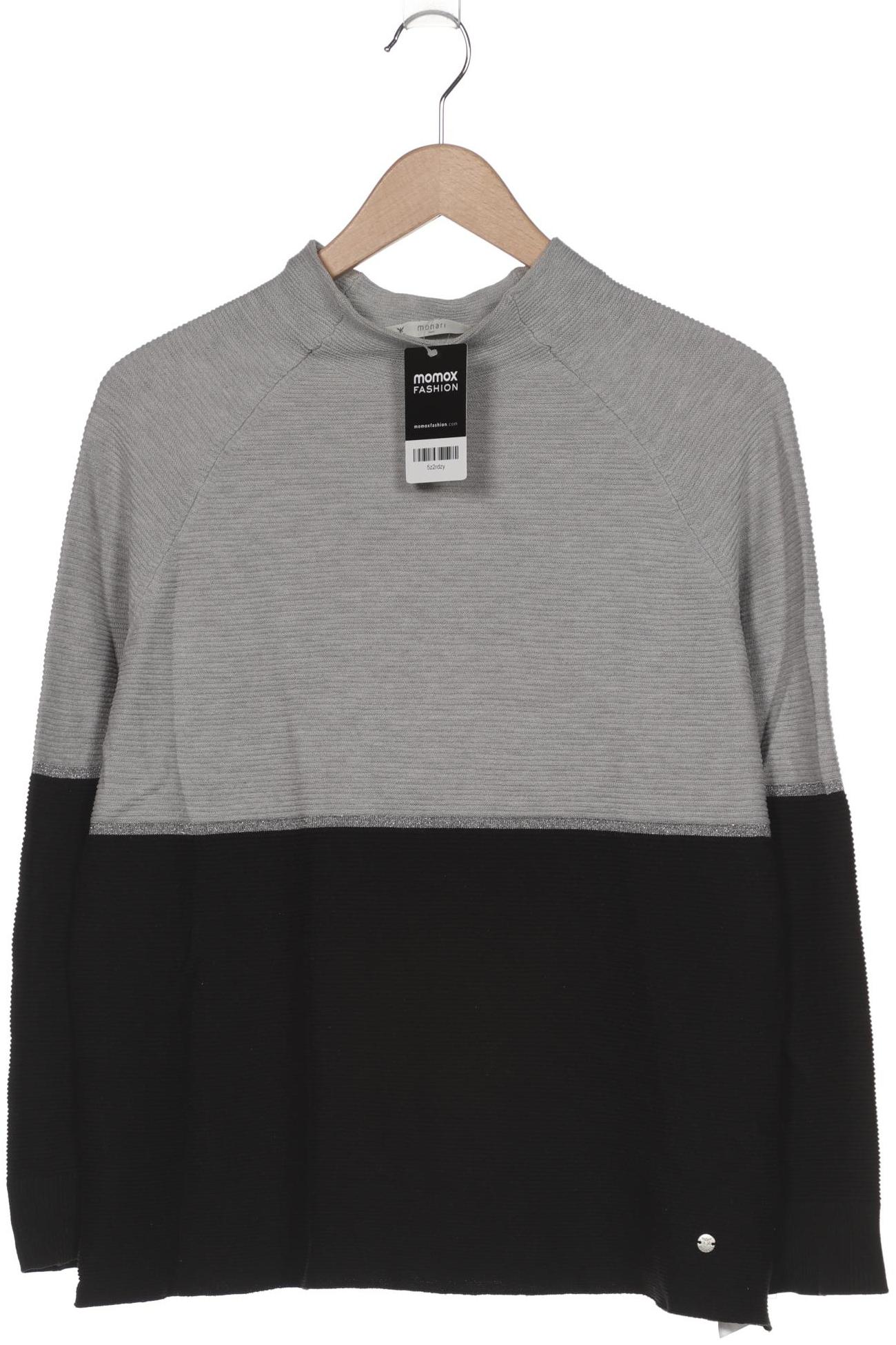 

monari Damen Pullover, grau, Gr. 38