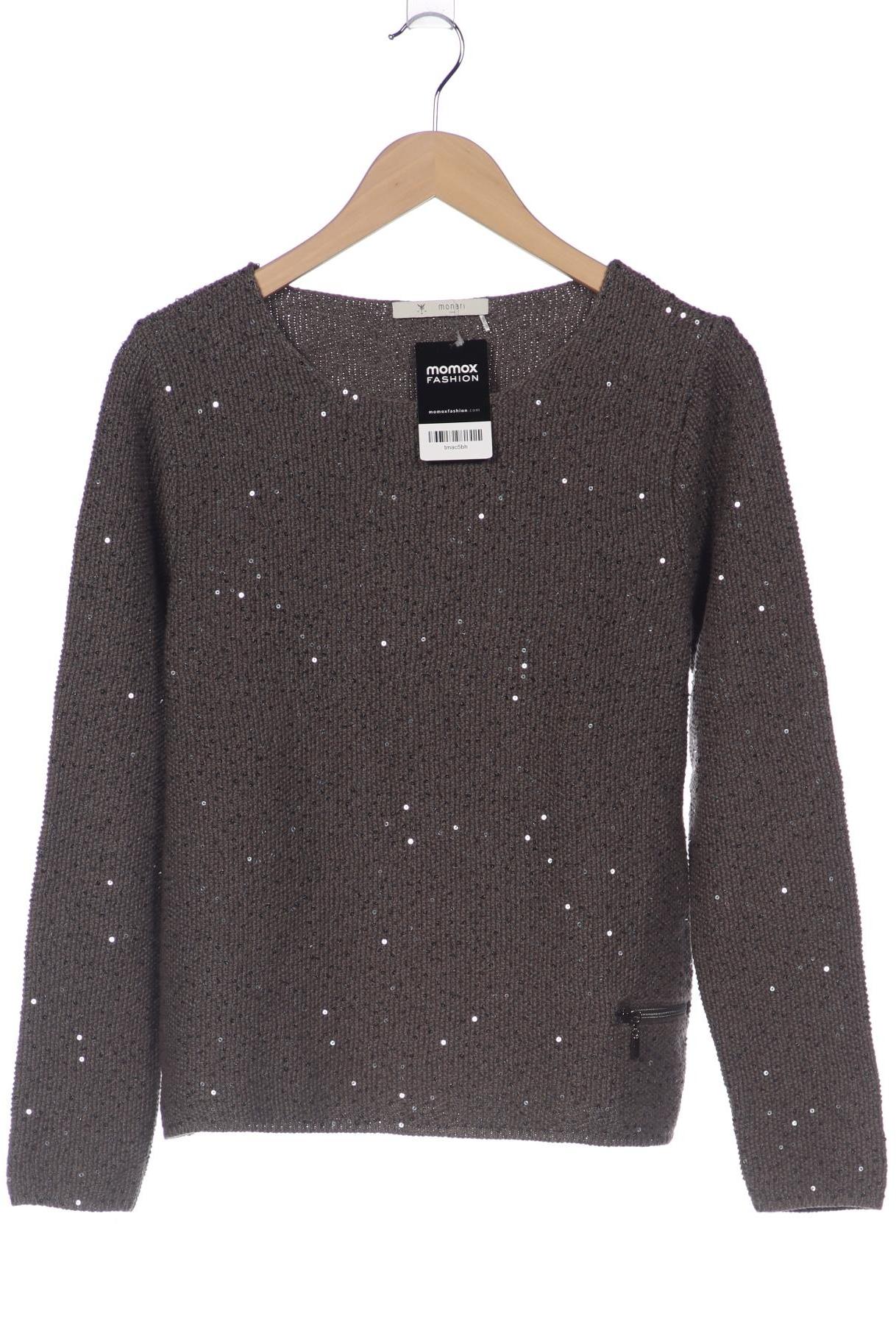 

monari Damen Pullover, grau, Gr. 38