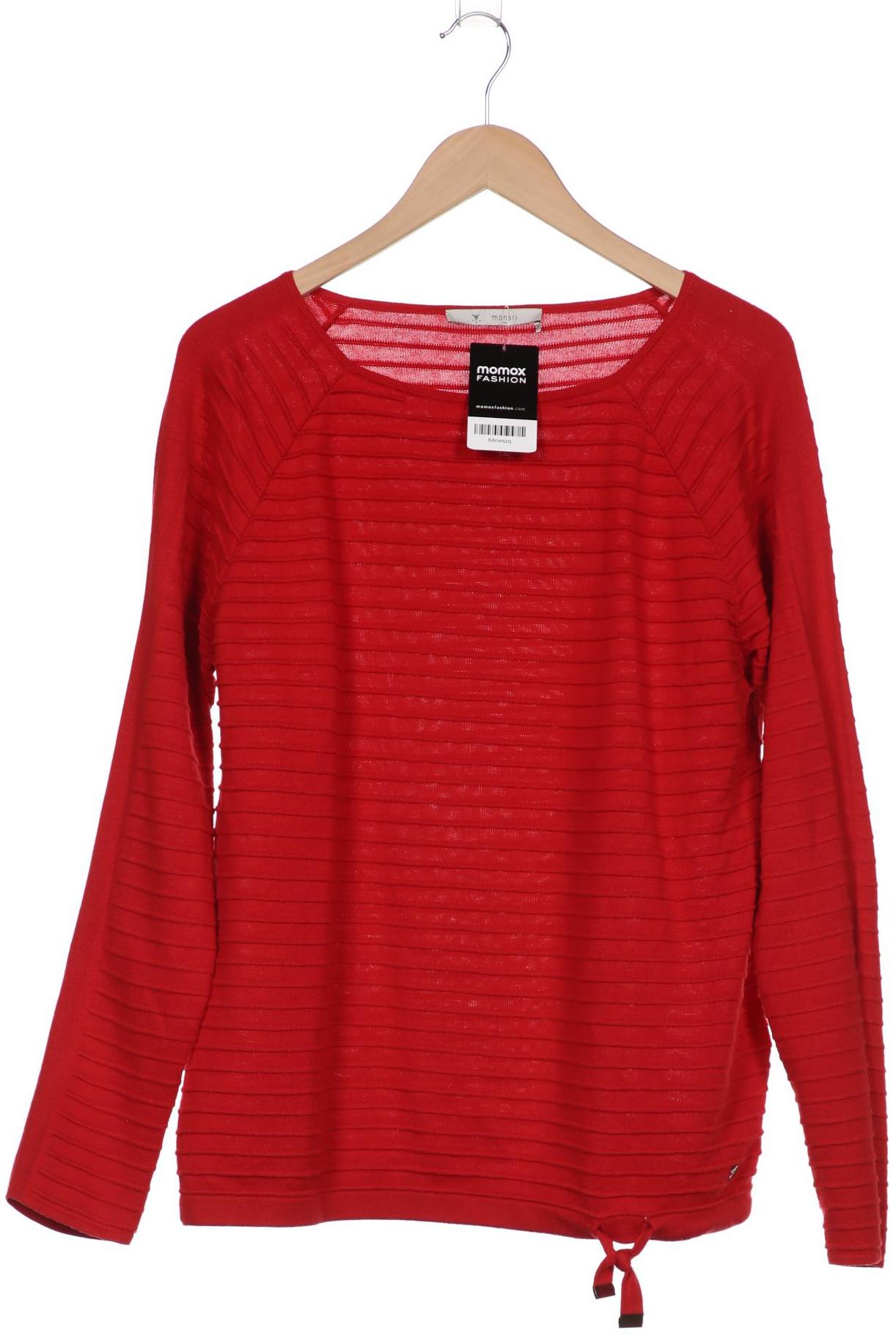 

monari Damen Pullover, rot, Gr. 38