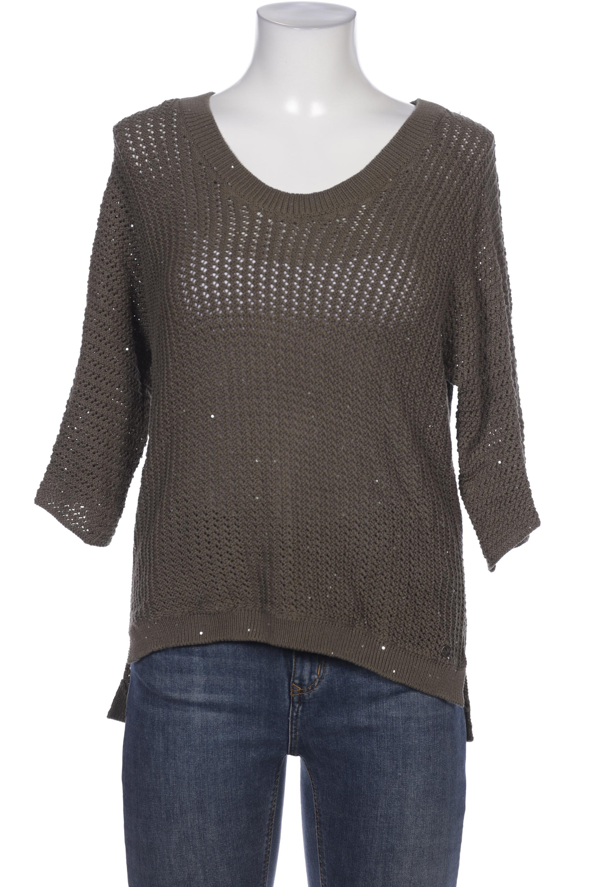 

monari Damen Pullover, grün, Gr. 34