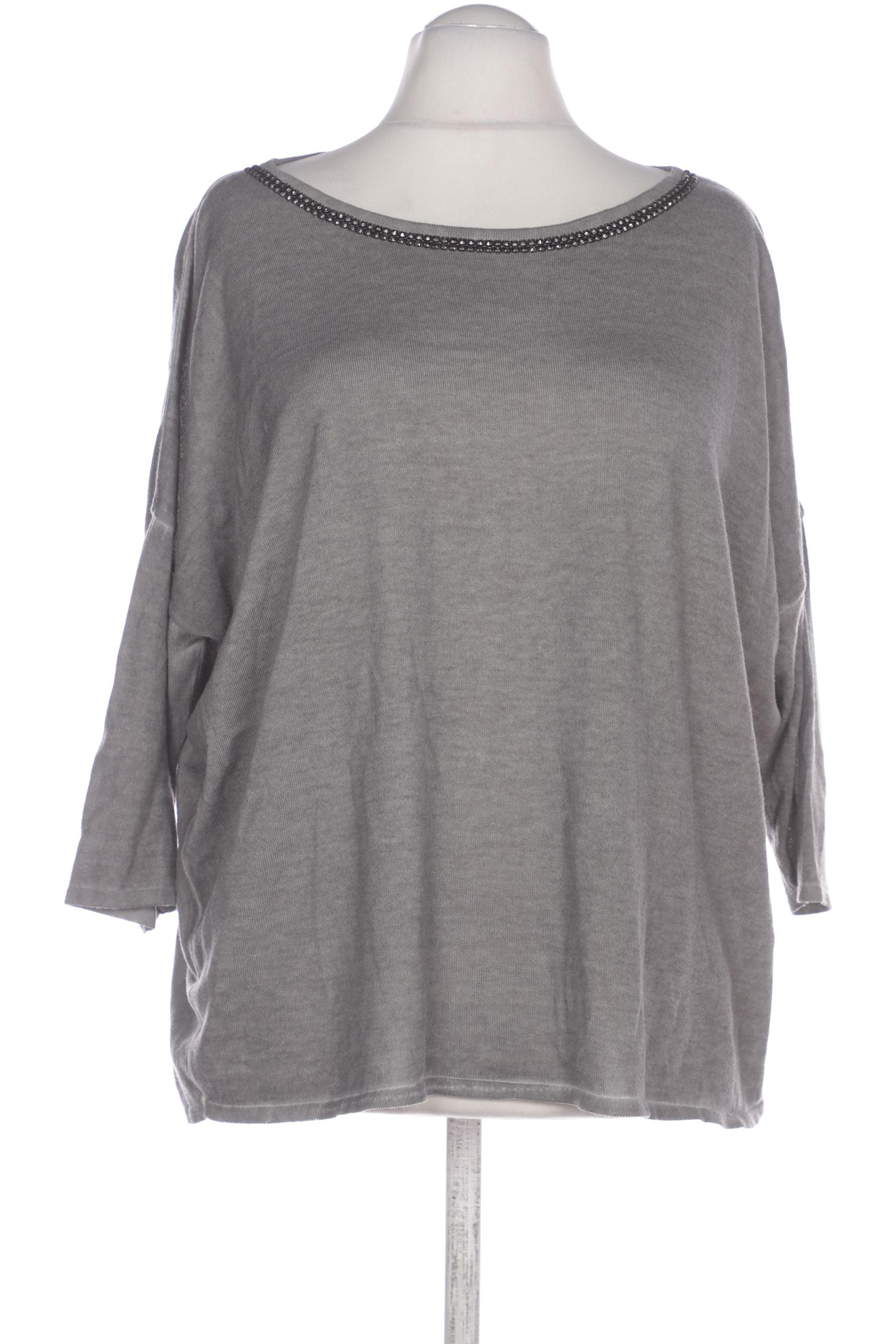 

monari Damen Pullover, grau, Gr. 52