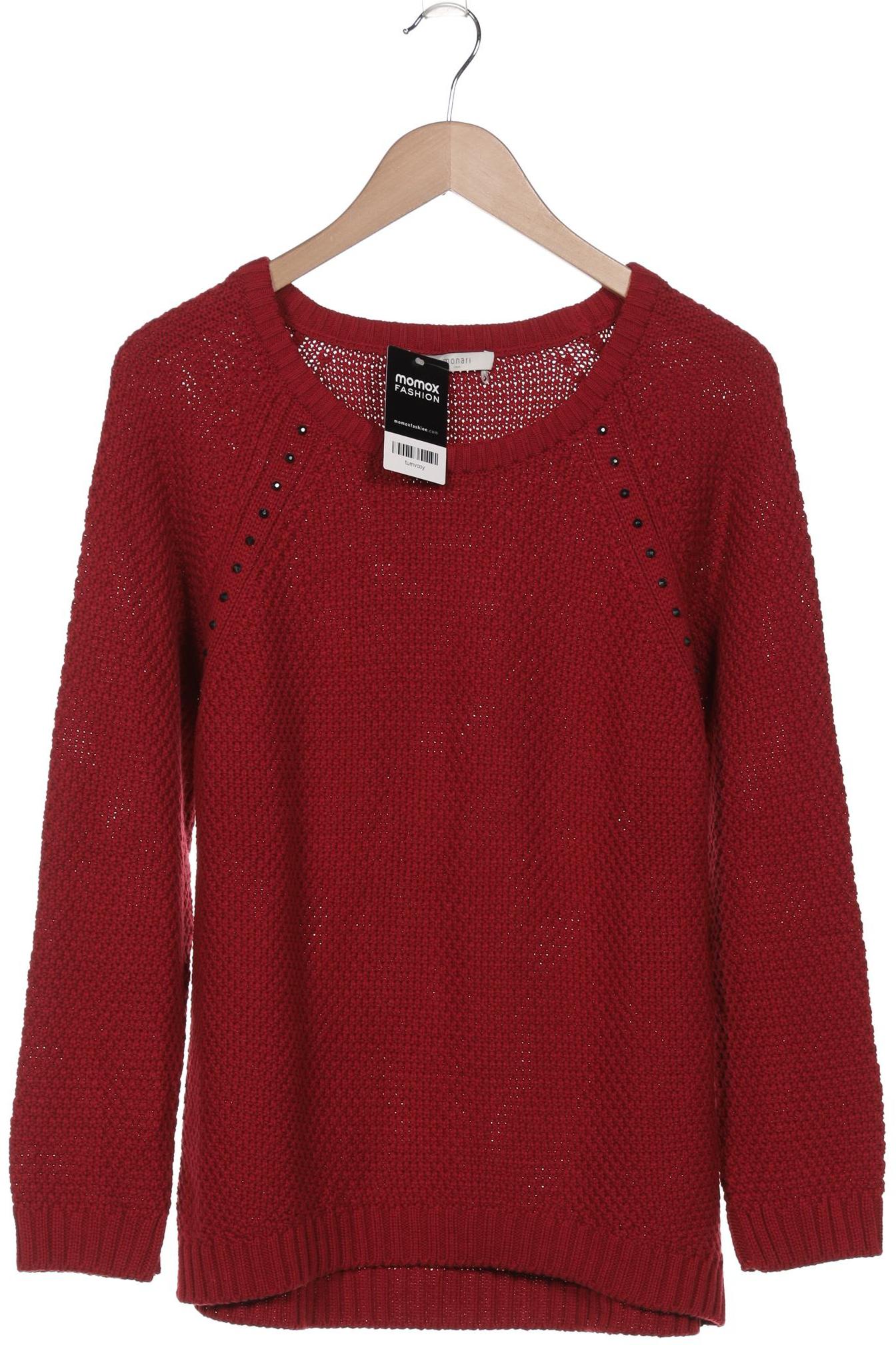 

monari Damen Pullover, rot, Gr. 42
