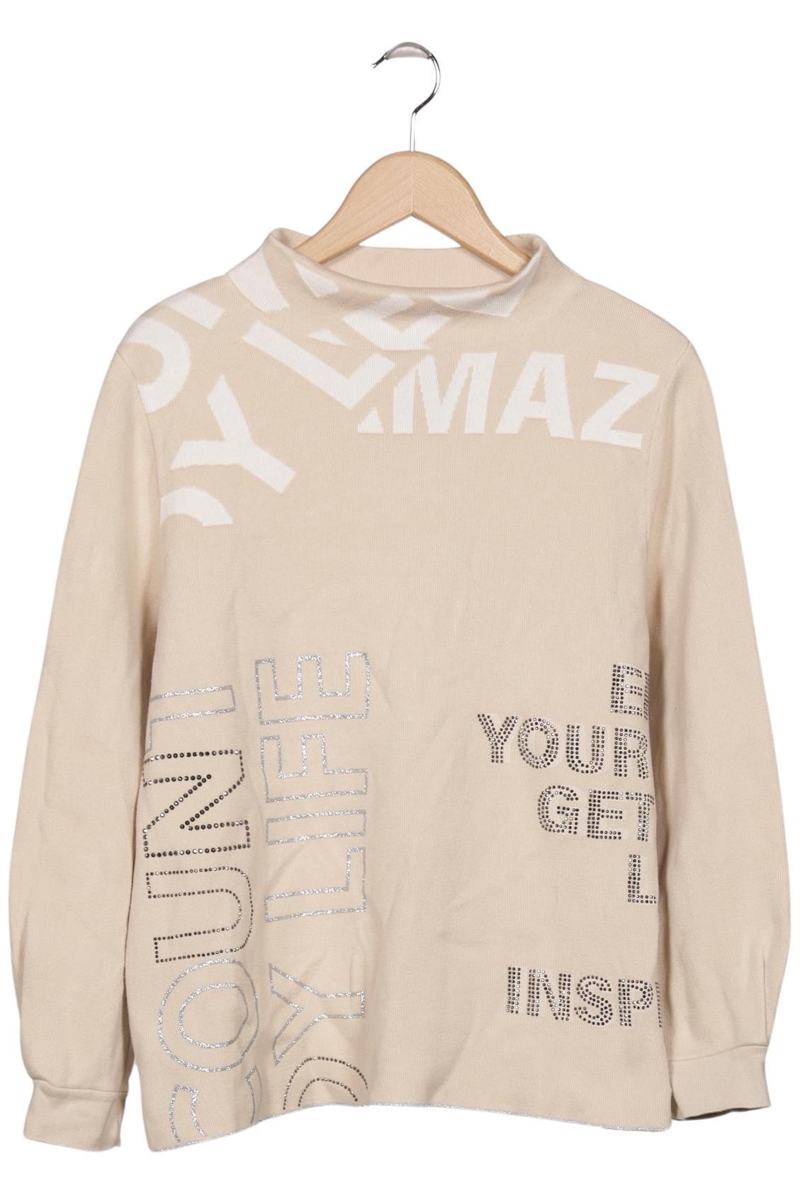 

monari Damen Pullover, beige, Gr. 42