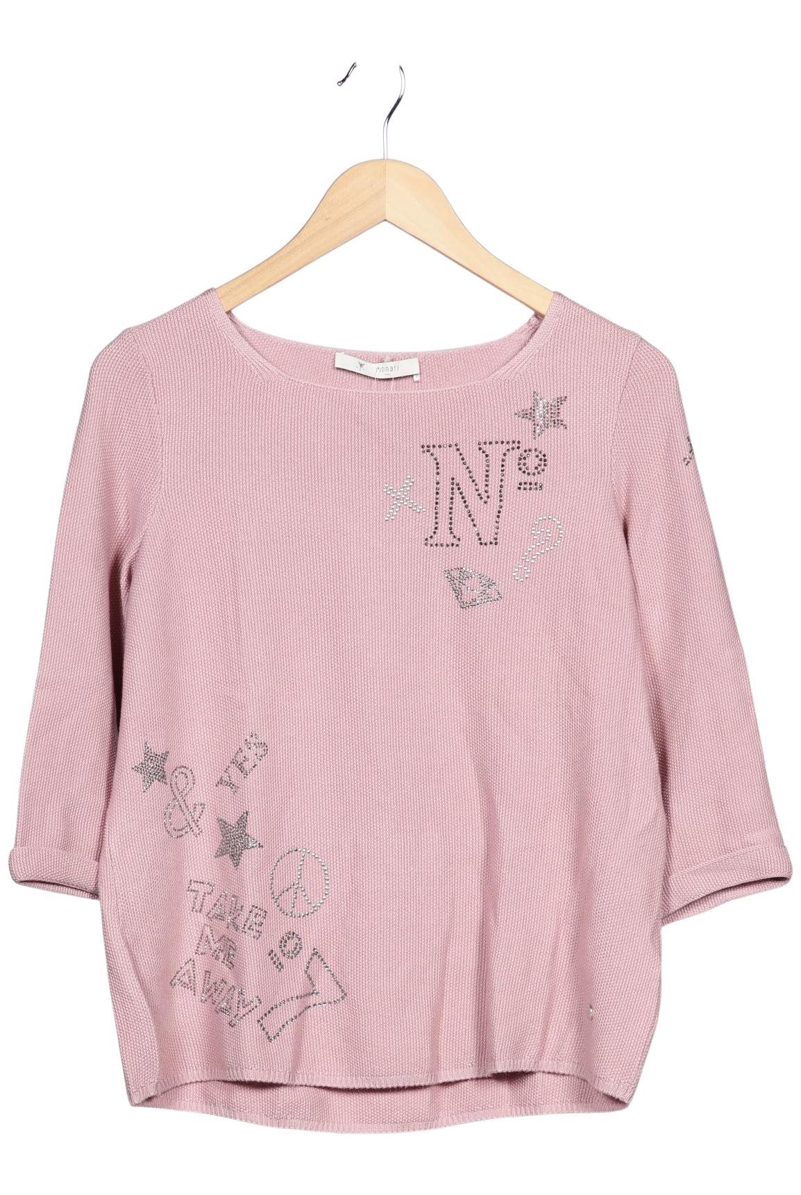 

monari Damen Pullover, pink, Gr. 38