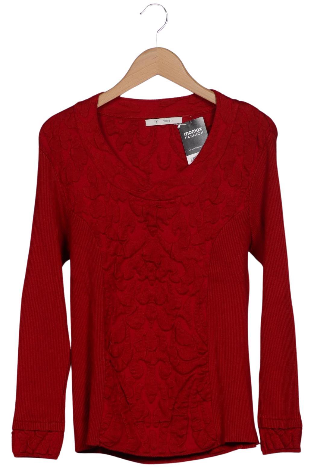 

monari Damen Pullover, rot, Gr. 42