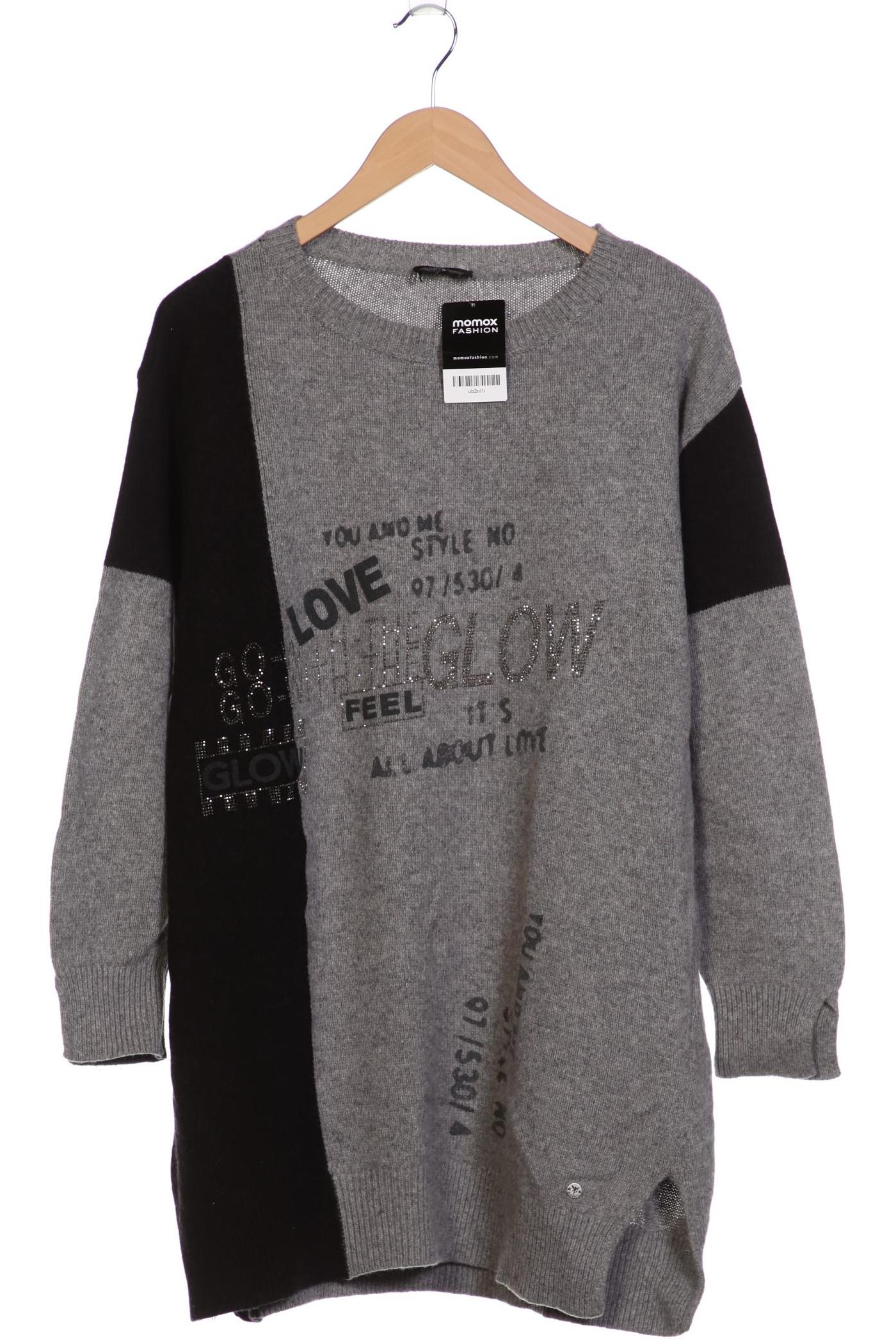 

monari Damen Pullover, grau, Gr. 38