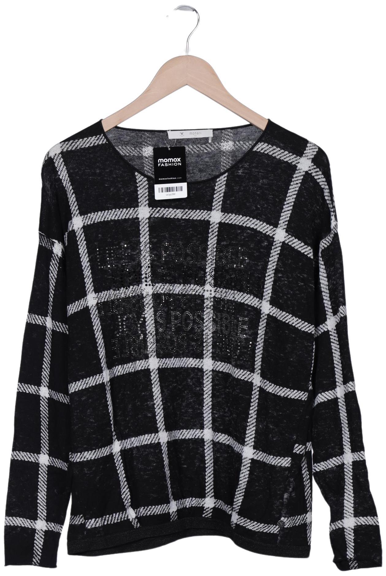 

monari Damen Pullover, schwarz, Gr. 42
