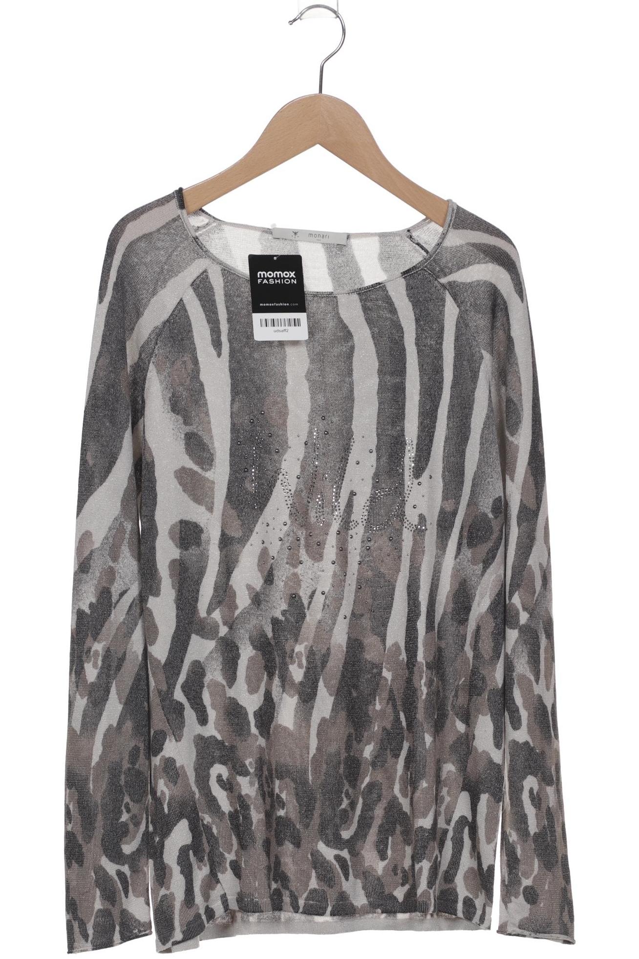 

monari Damen Pullover, grau, Gr. 42