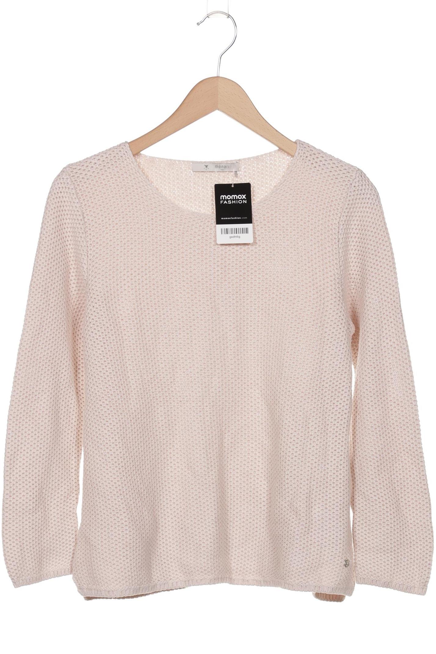 

monari Damen Pullover, cremeweiß, Gr. 42