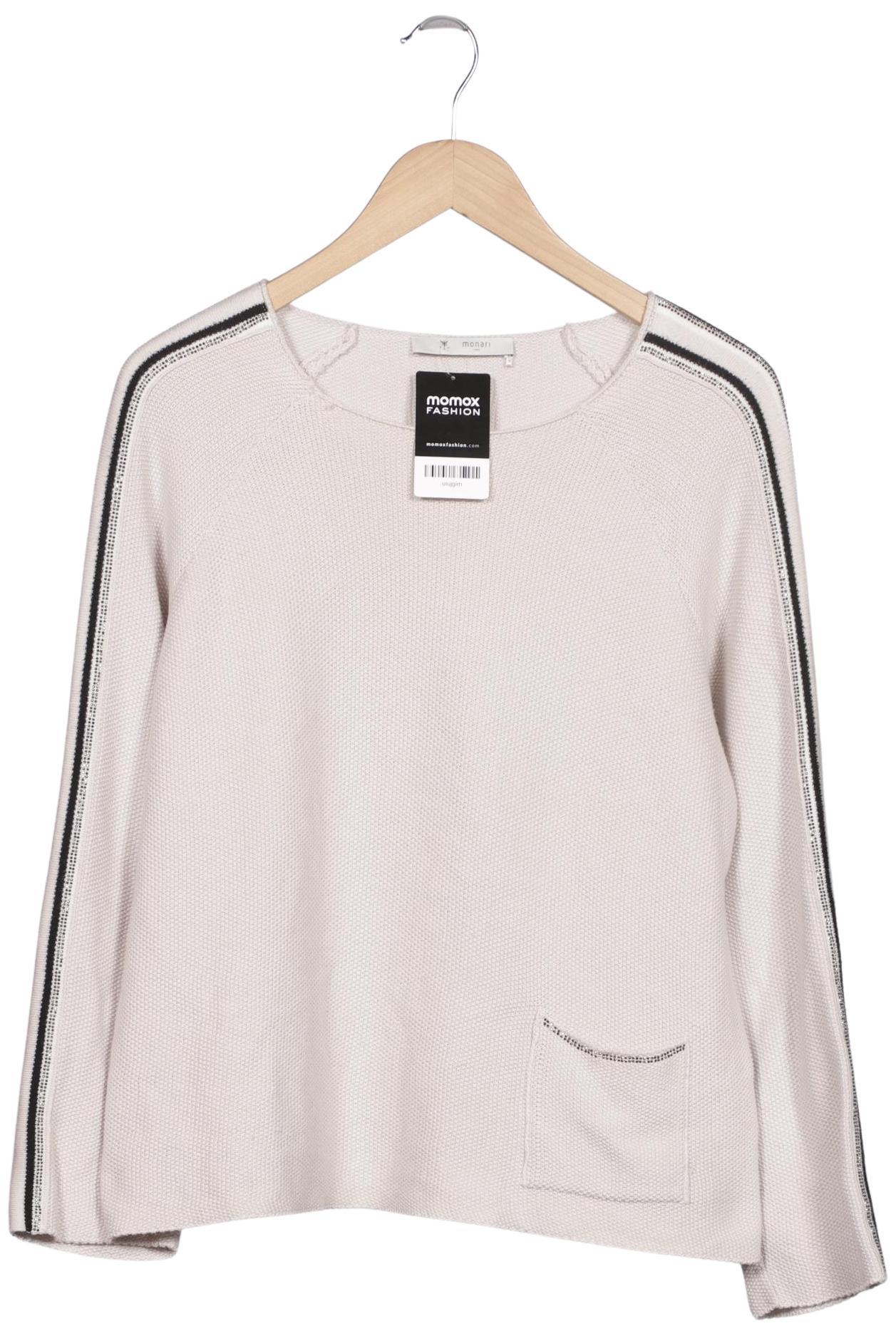 

monari Damen Pullover, beige, Gr. 40