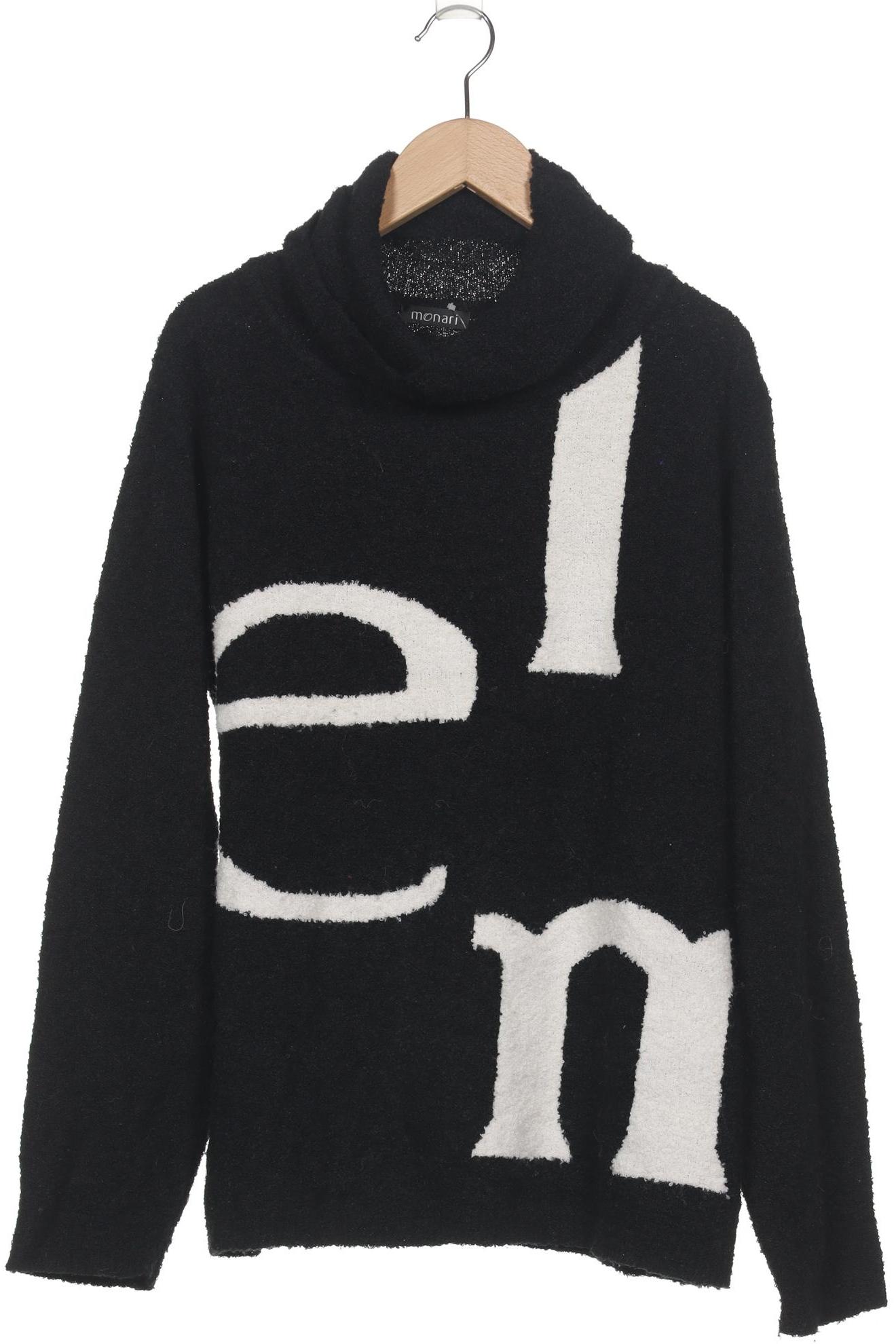 

monari Damen Pullover, schwarz, Gr. 38