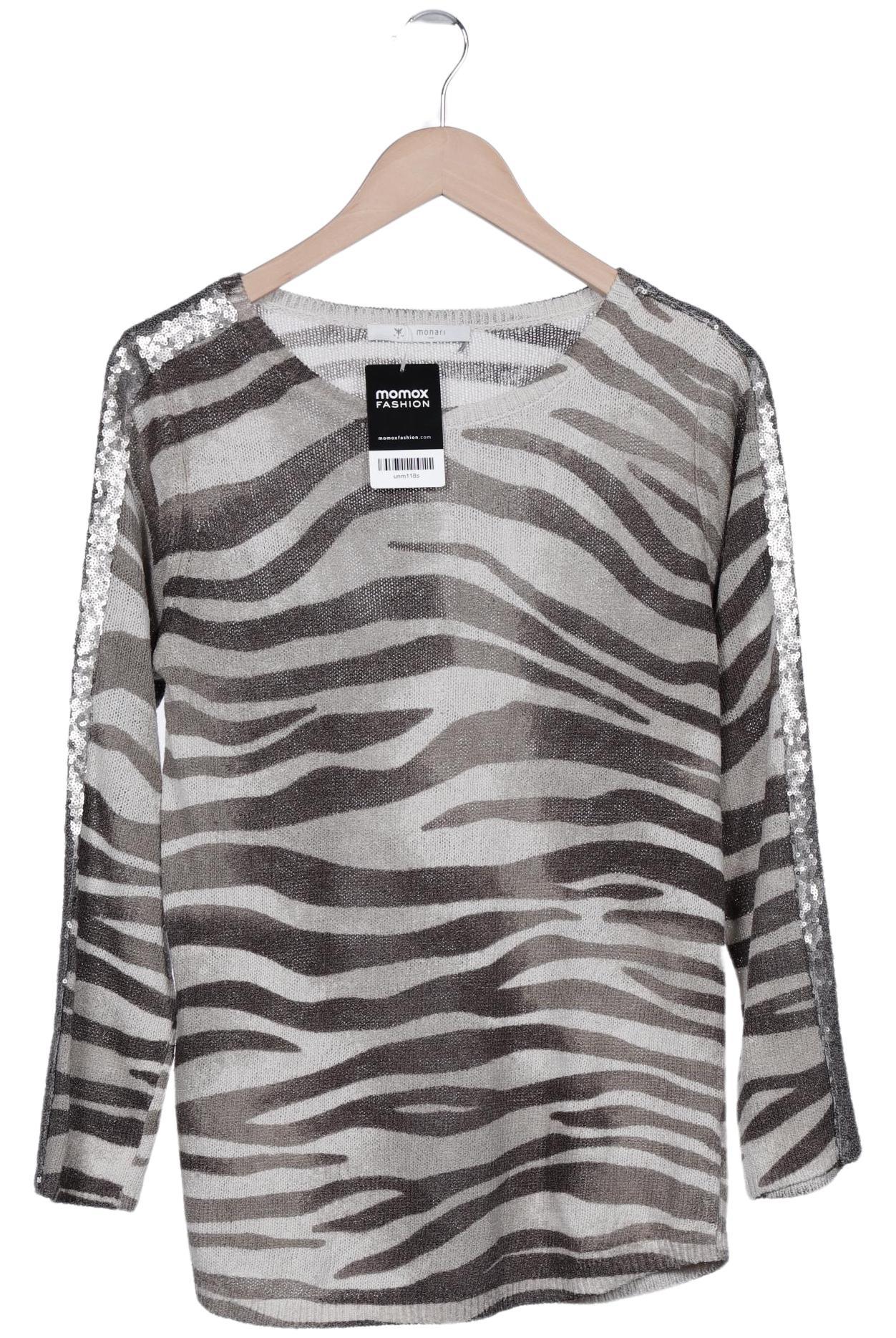 

monari Damen Pullover, grau, Gr. 38