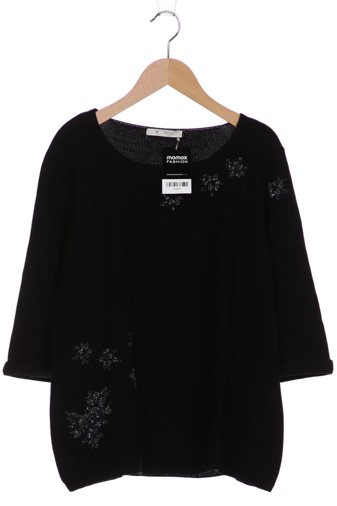 

monari Damen Pullover, schwarz, Gr. 42