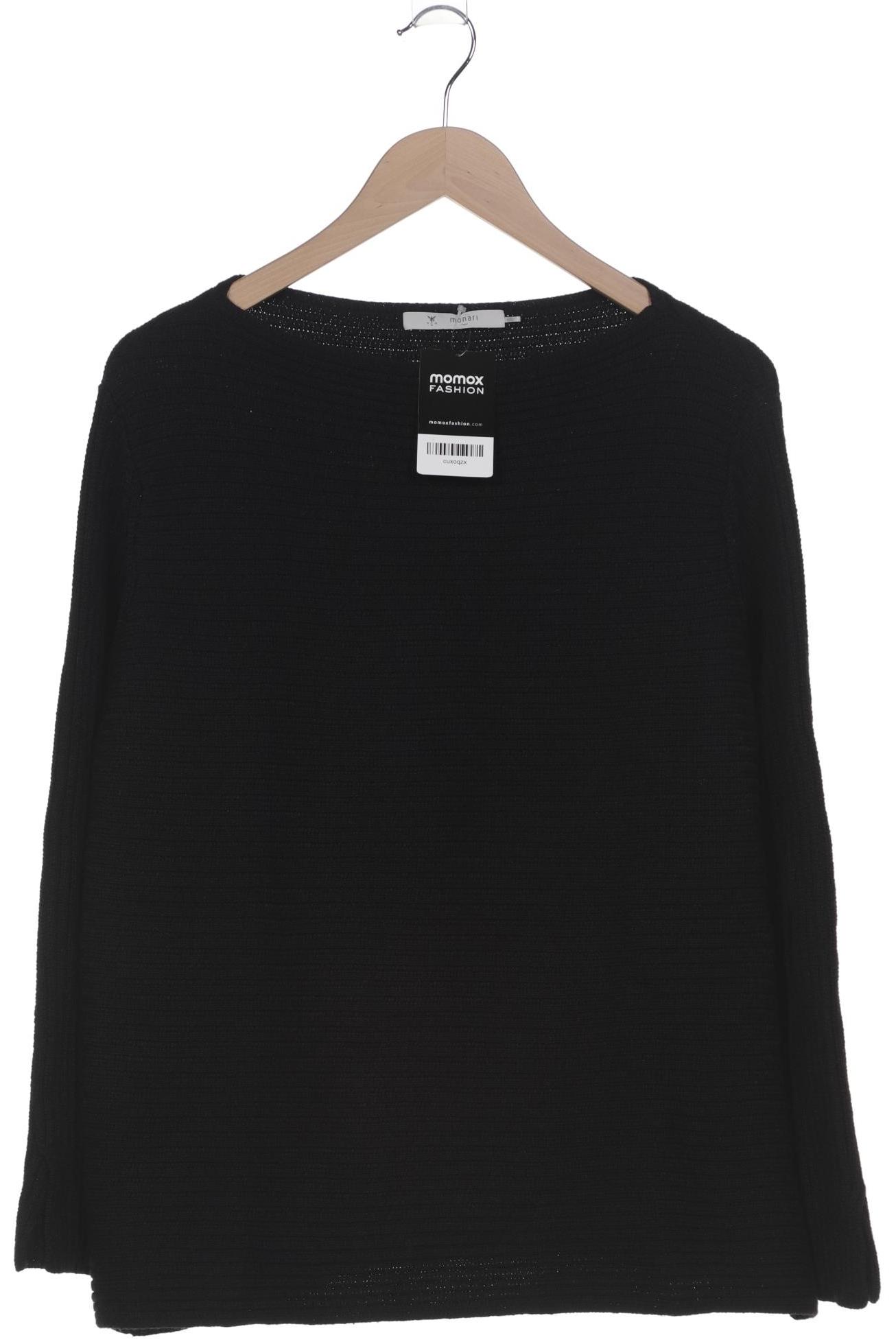 

monari Damen Pullover, schwarz, Gr. 48