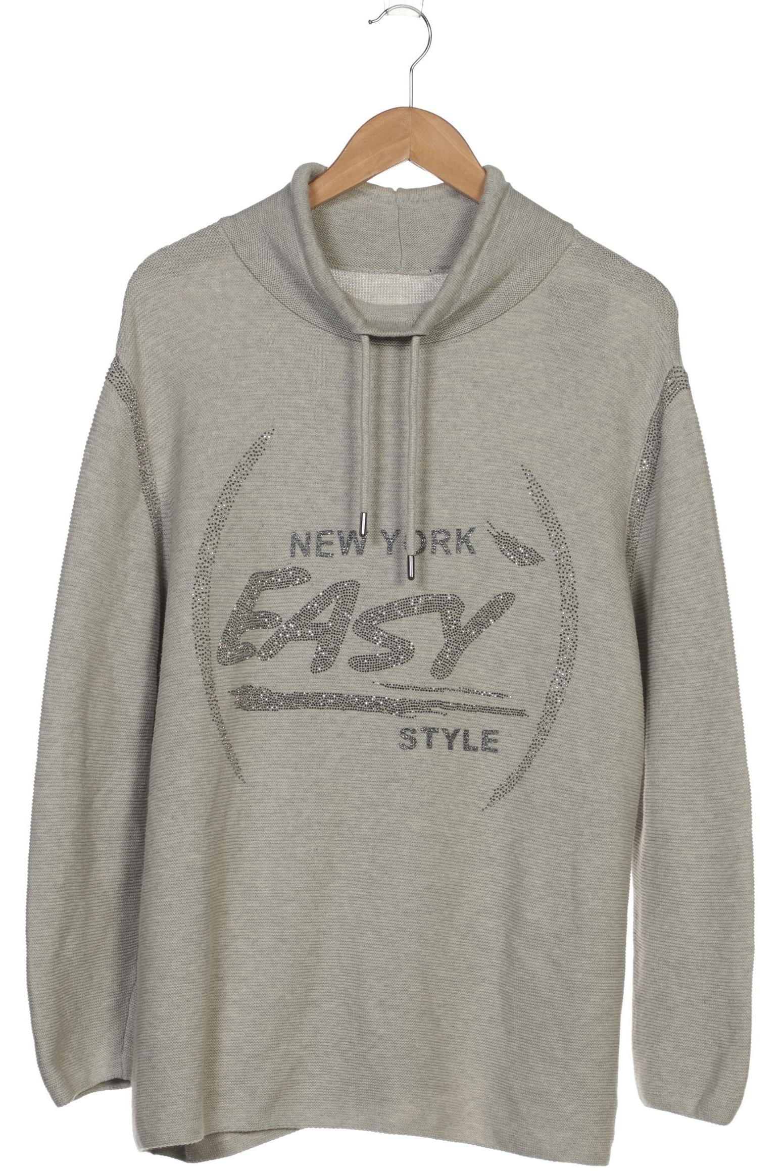 

monari Damen Pullover, grau, Gr. 46