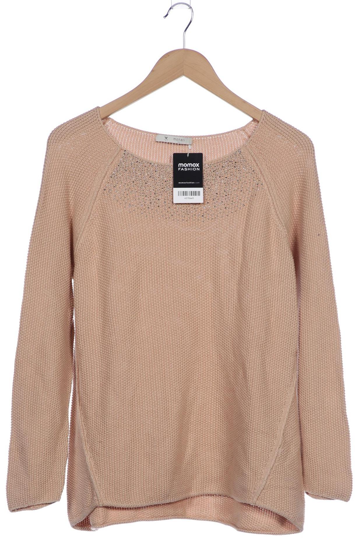 

monari Damen Pullover, beige, Gr. 40