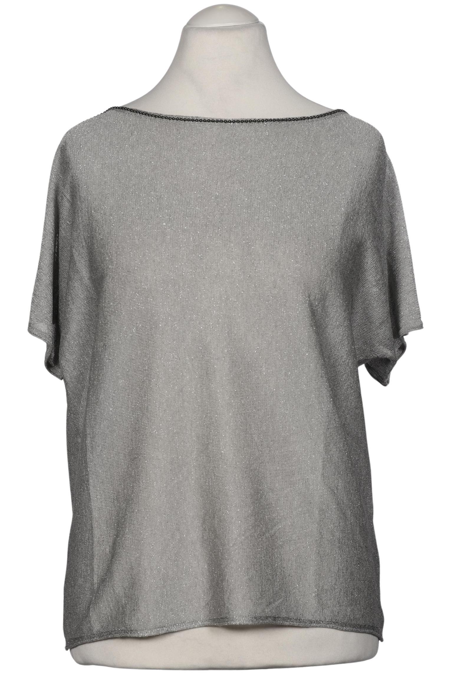 

monari Damen Pullover, silber, Gr. 42