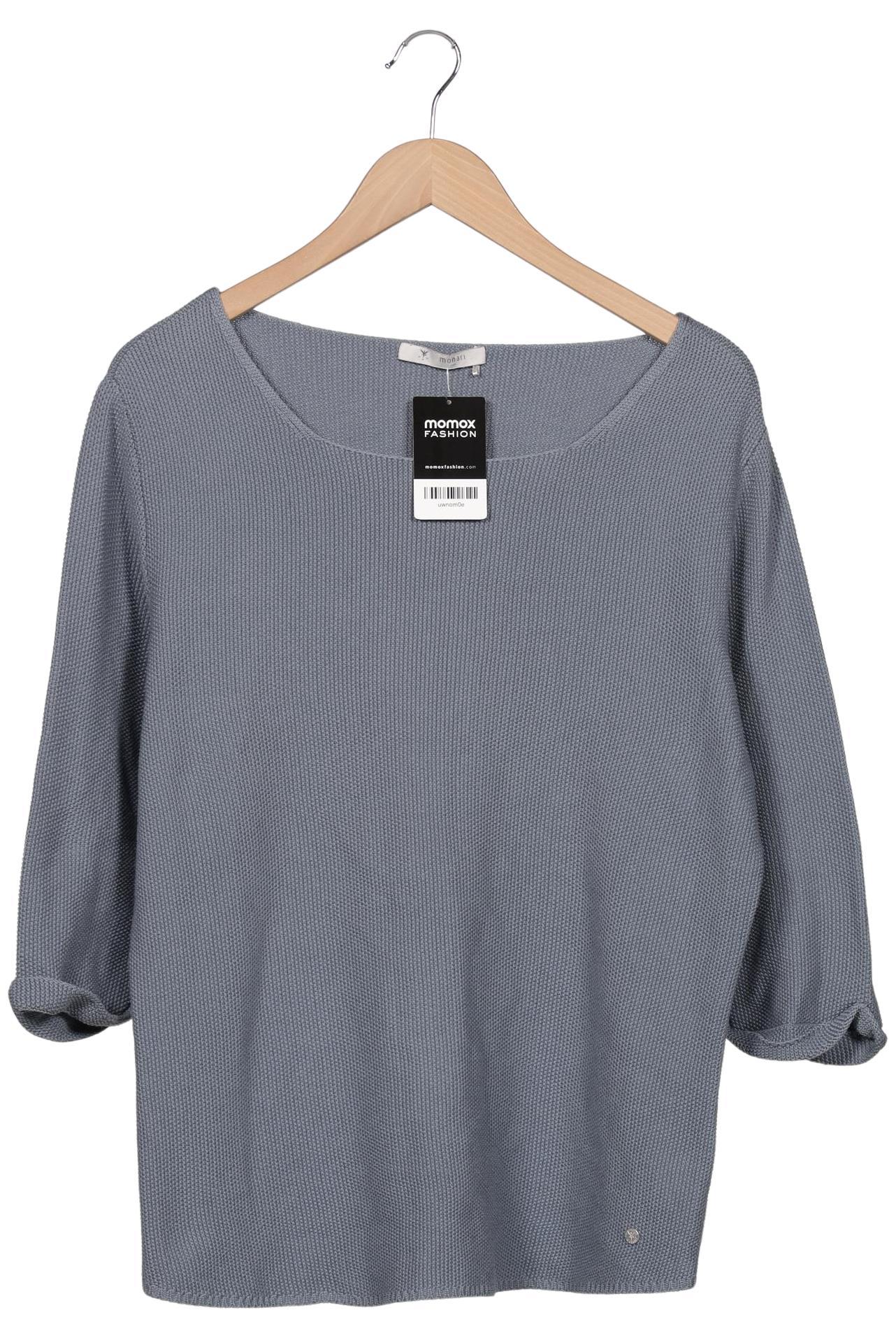 

monari Damen Pullover, blau, Gr. 44