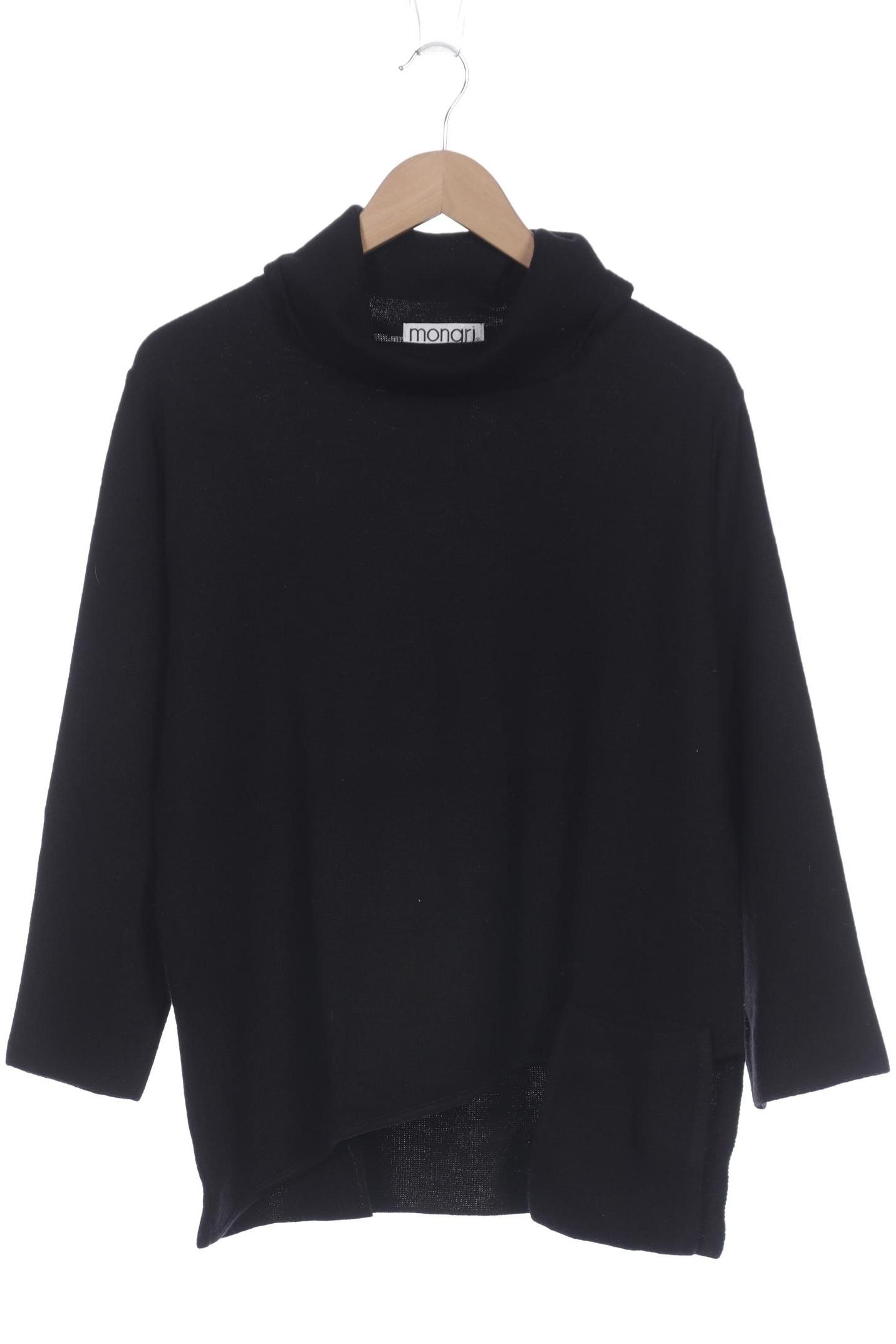 

monari Damen Pullover, schwarz, Gr. 40