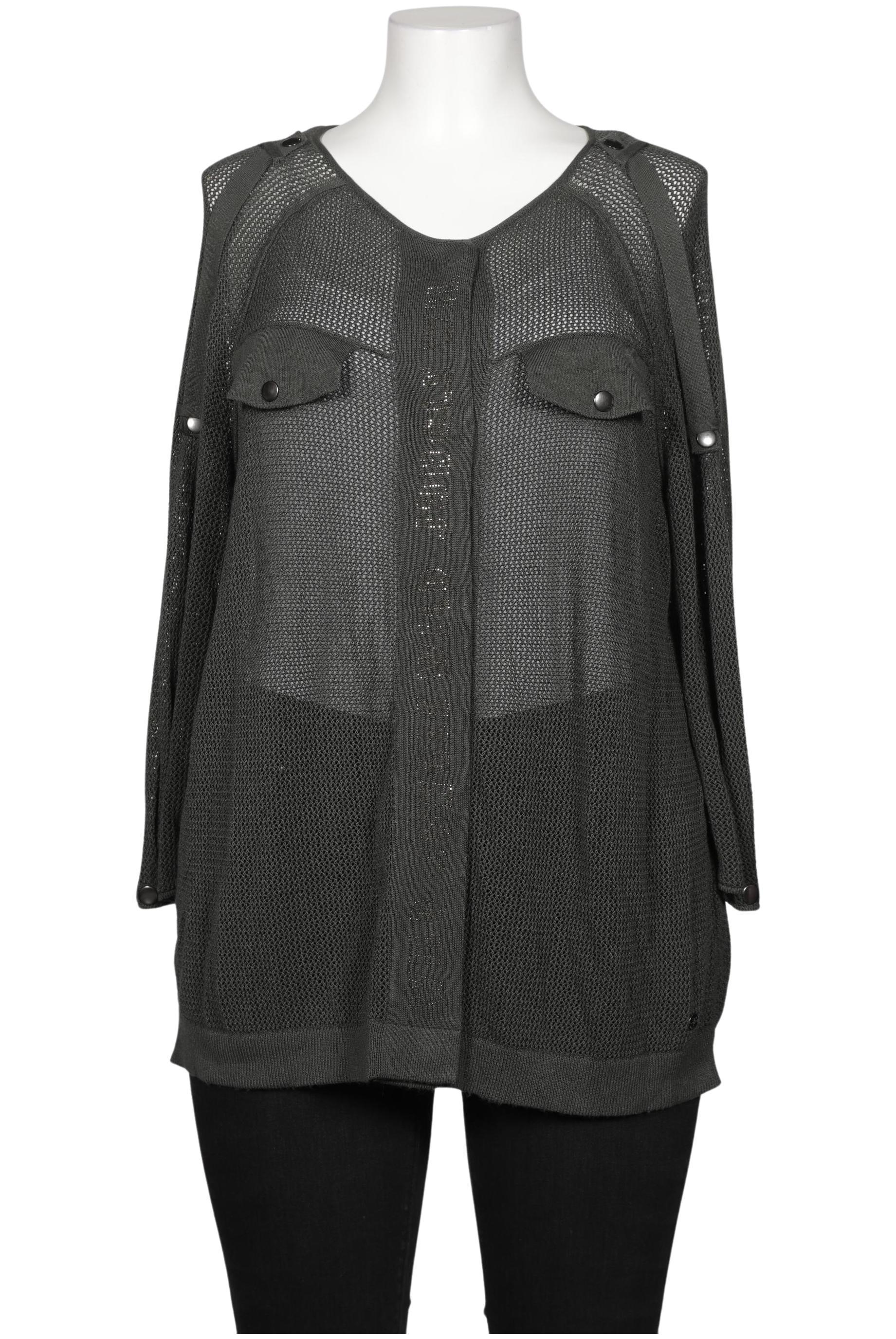 

monari Damen Pullover, grau, Gr. 46